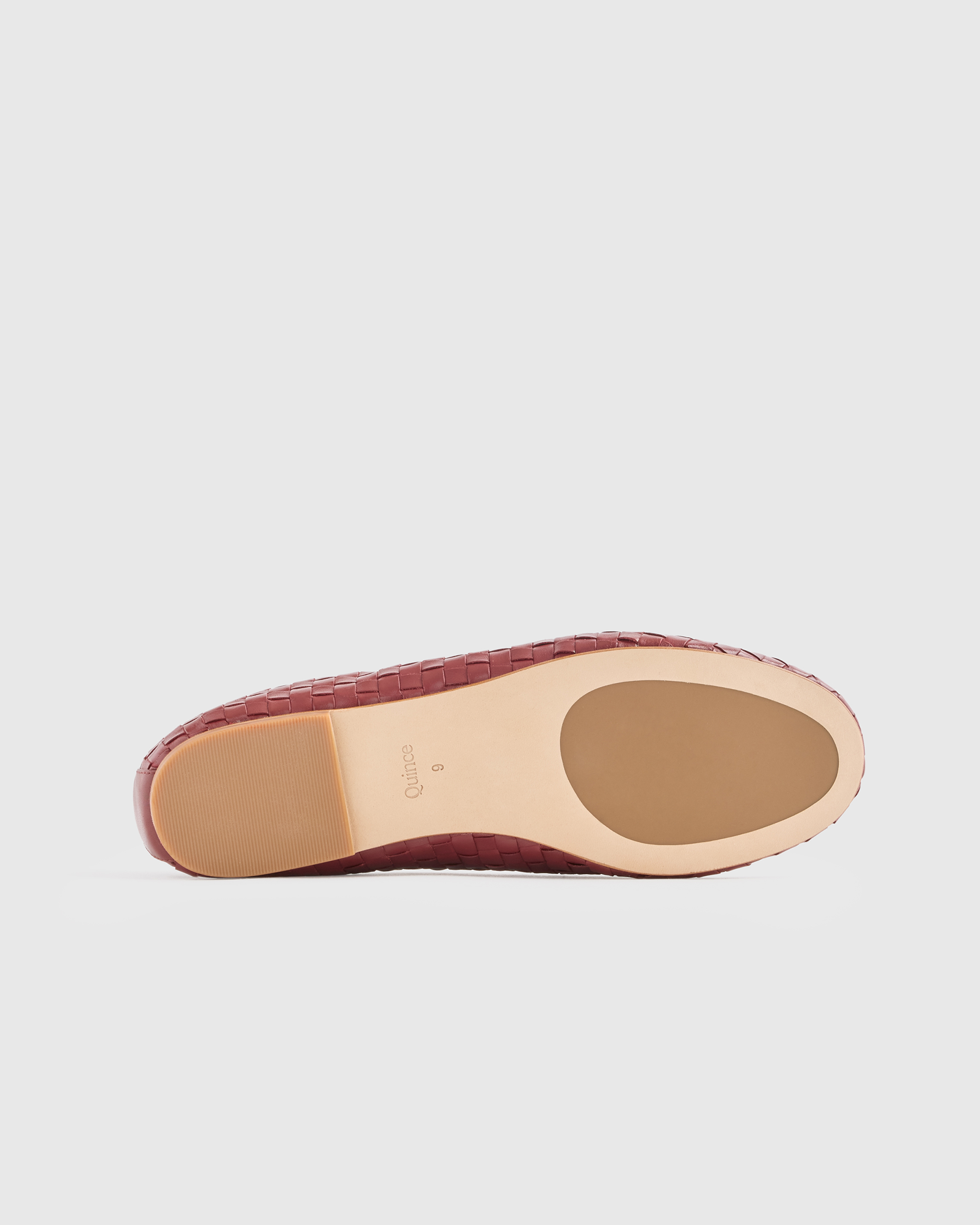 Italian Leather Handwoven Ballet Flat