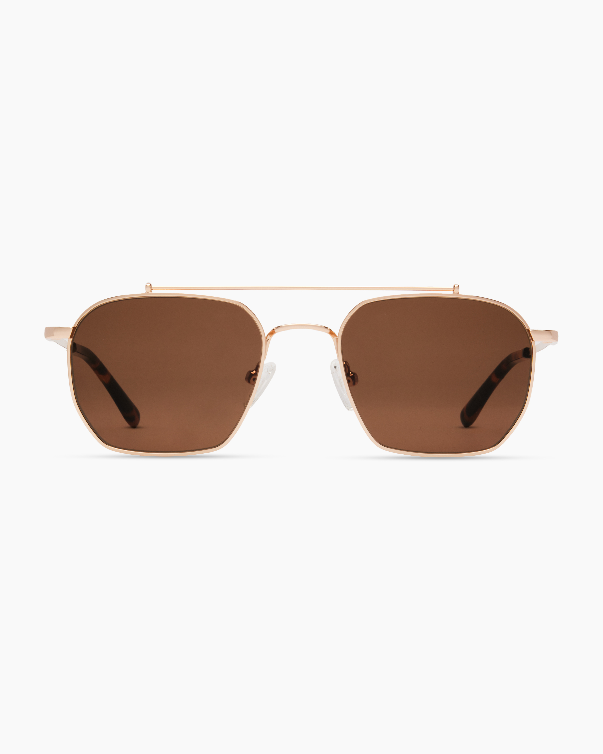 Quince Baja Polarized Stainless Steel Sunglasses In Gold With Brown Lens