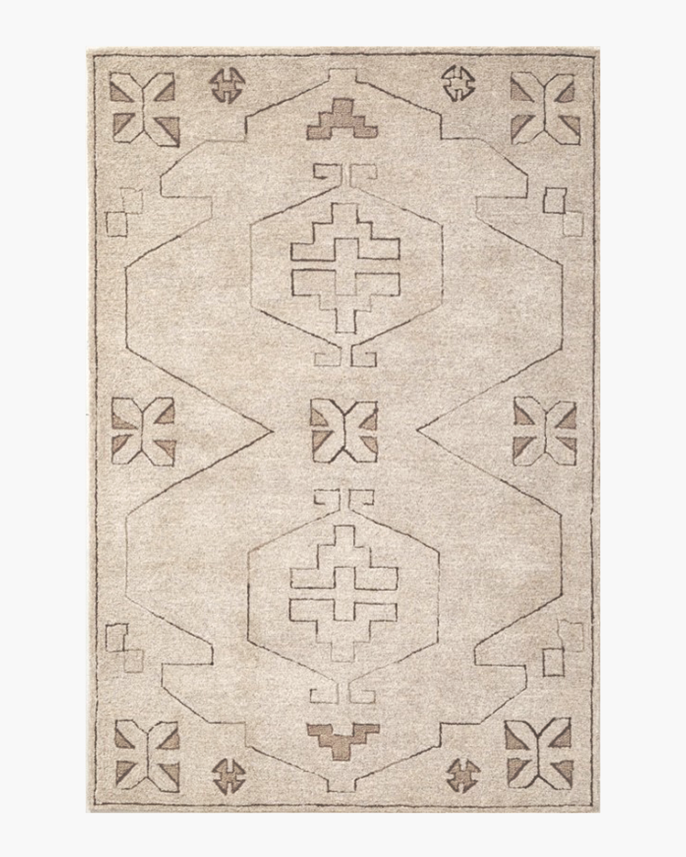 Neutral Sami Wool Rug