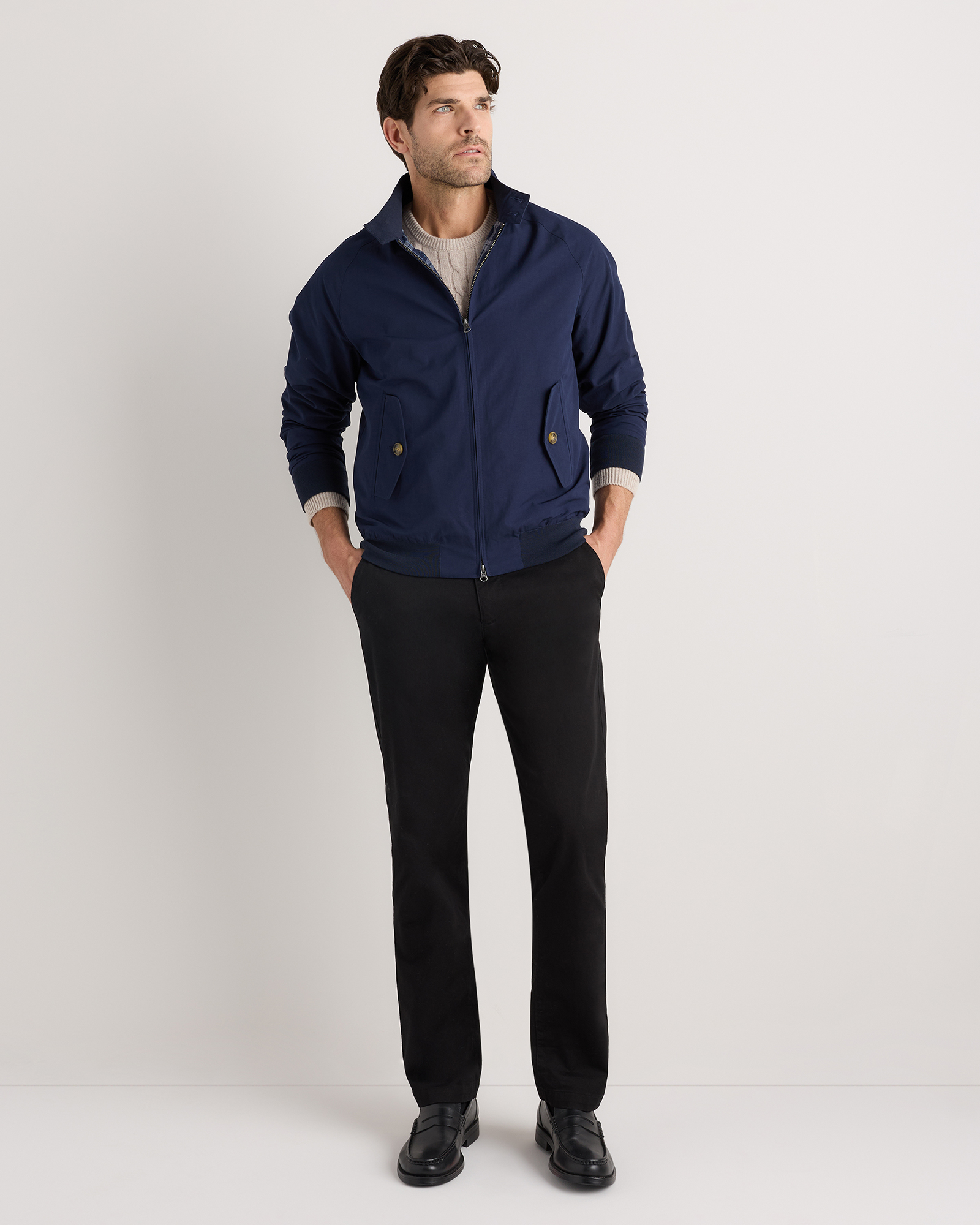 Men's Heritage Water-Resistant Harrington Jacket