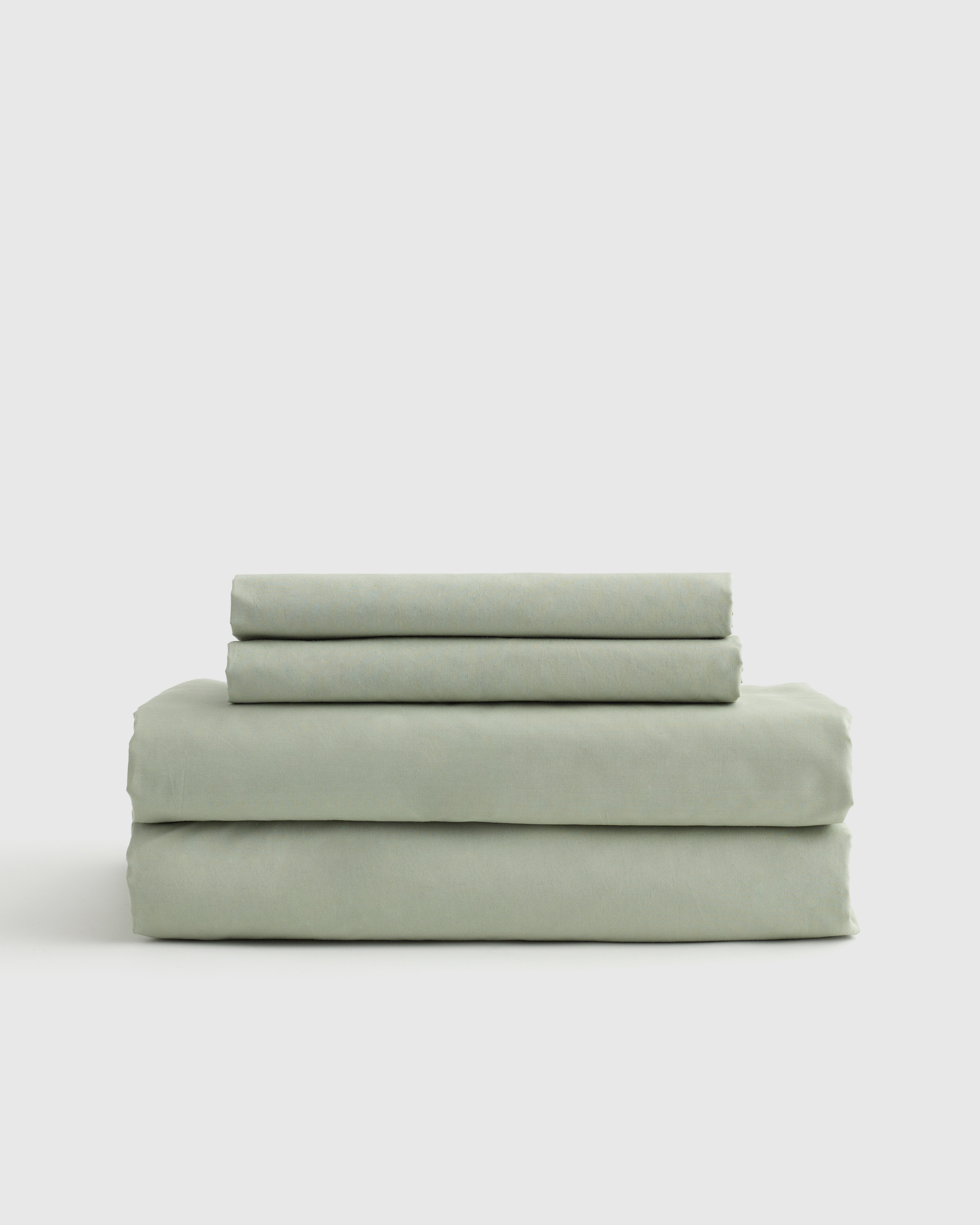 Sage Classic Organic Percale Sheet Set