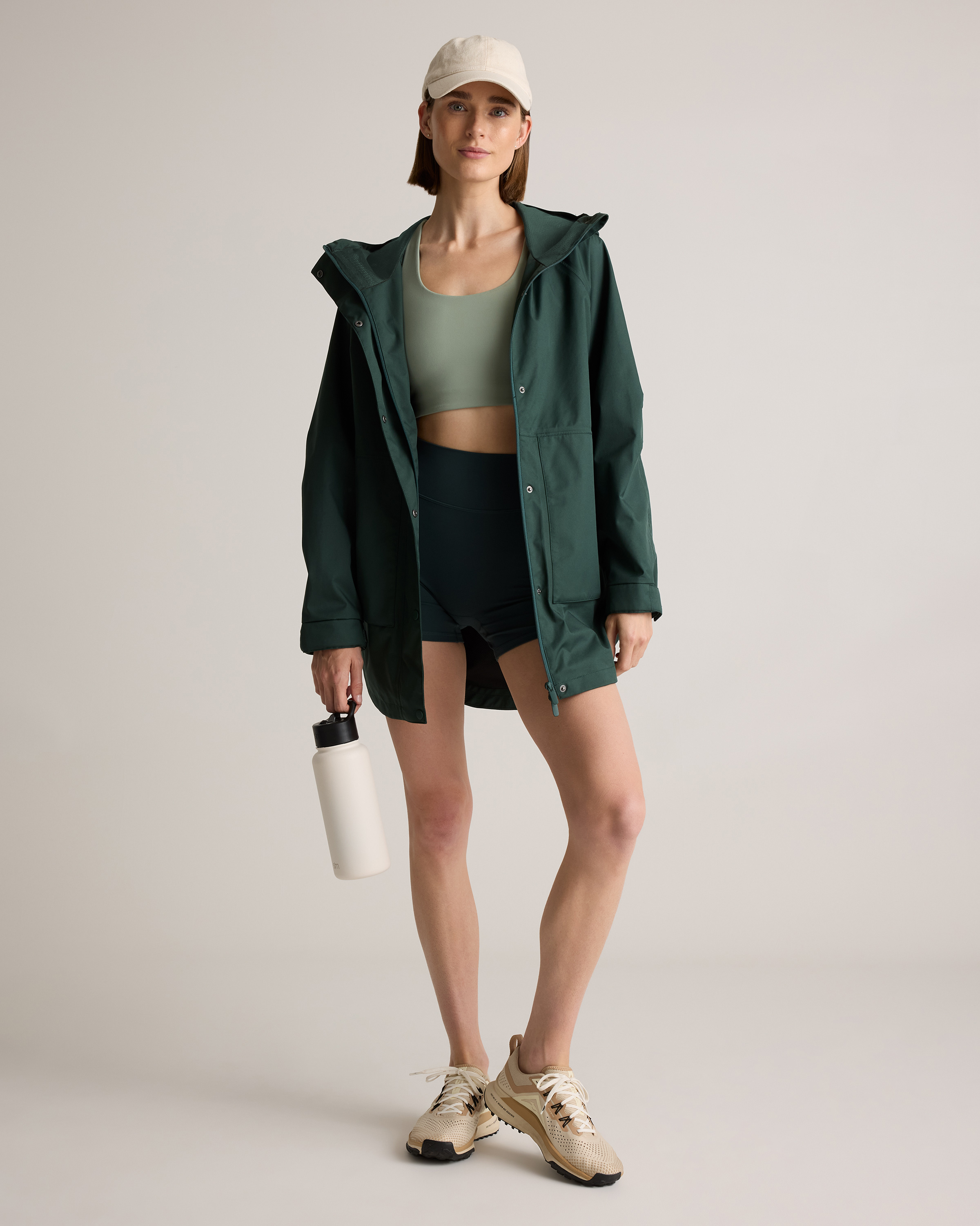 Weatherproof Oversized Rain Jacket | Quince Canada