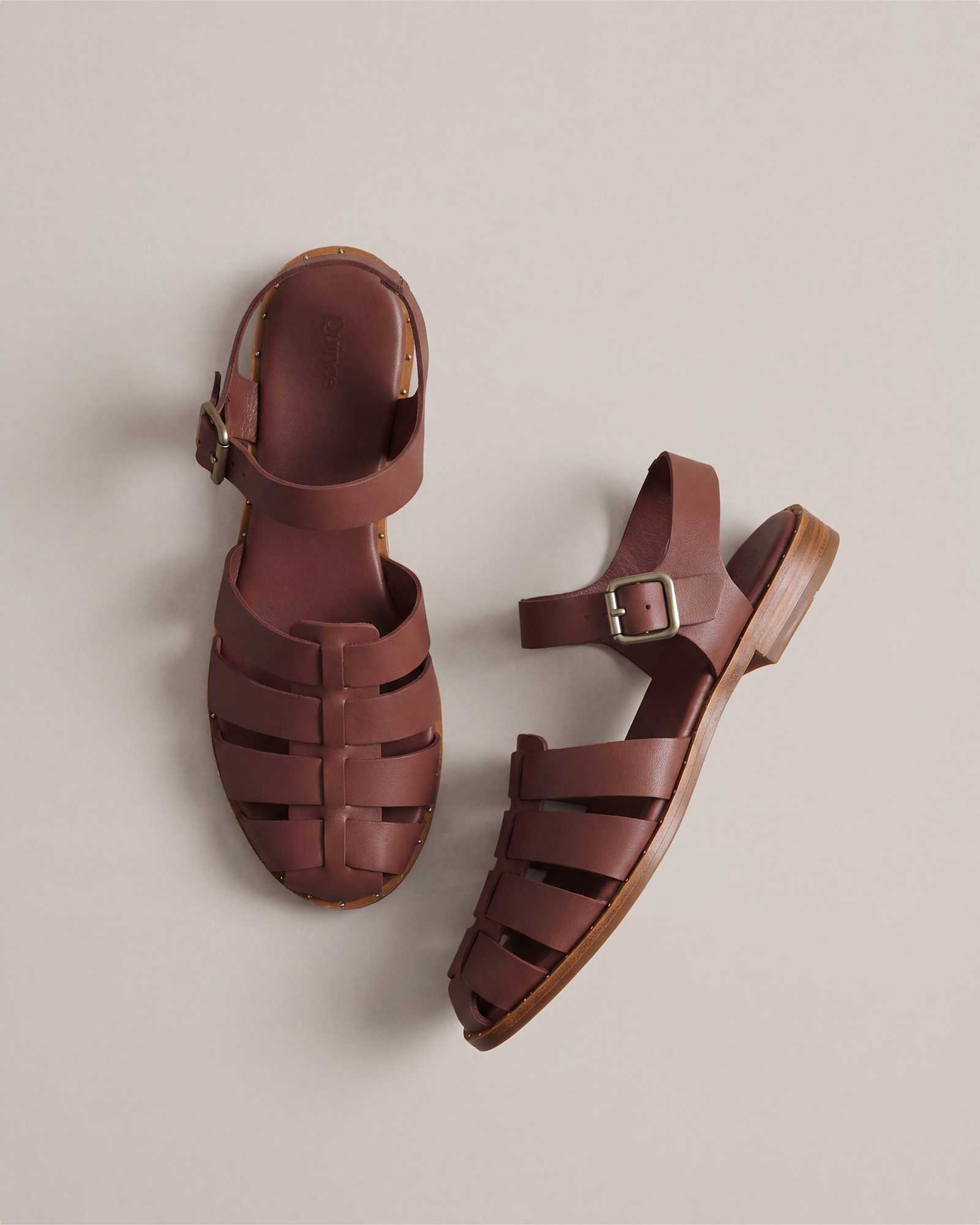 Italian Leather Fisherman Sandal (2)