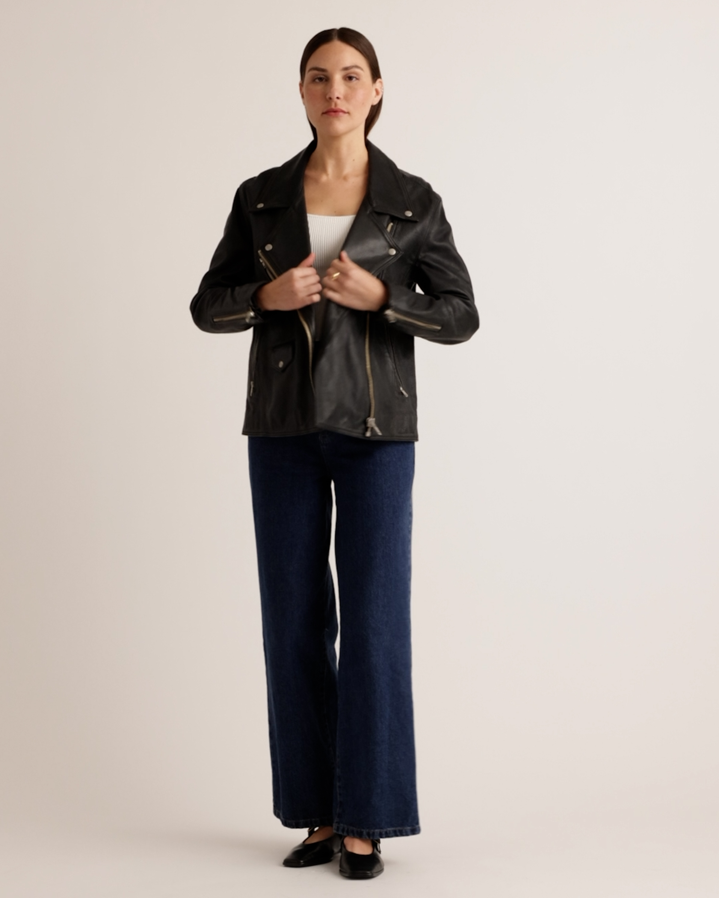 Jacket Outfit Ideas Madewell Leather Moto Jacket Cinq à Sept Evie