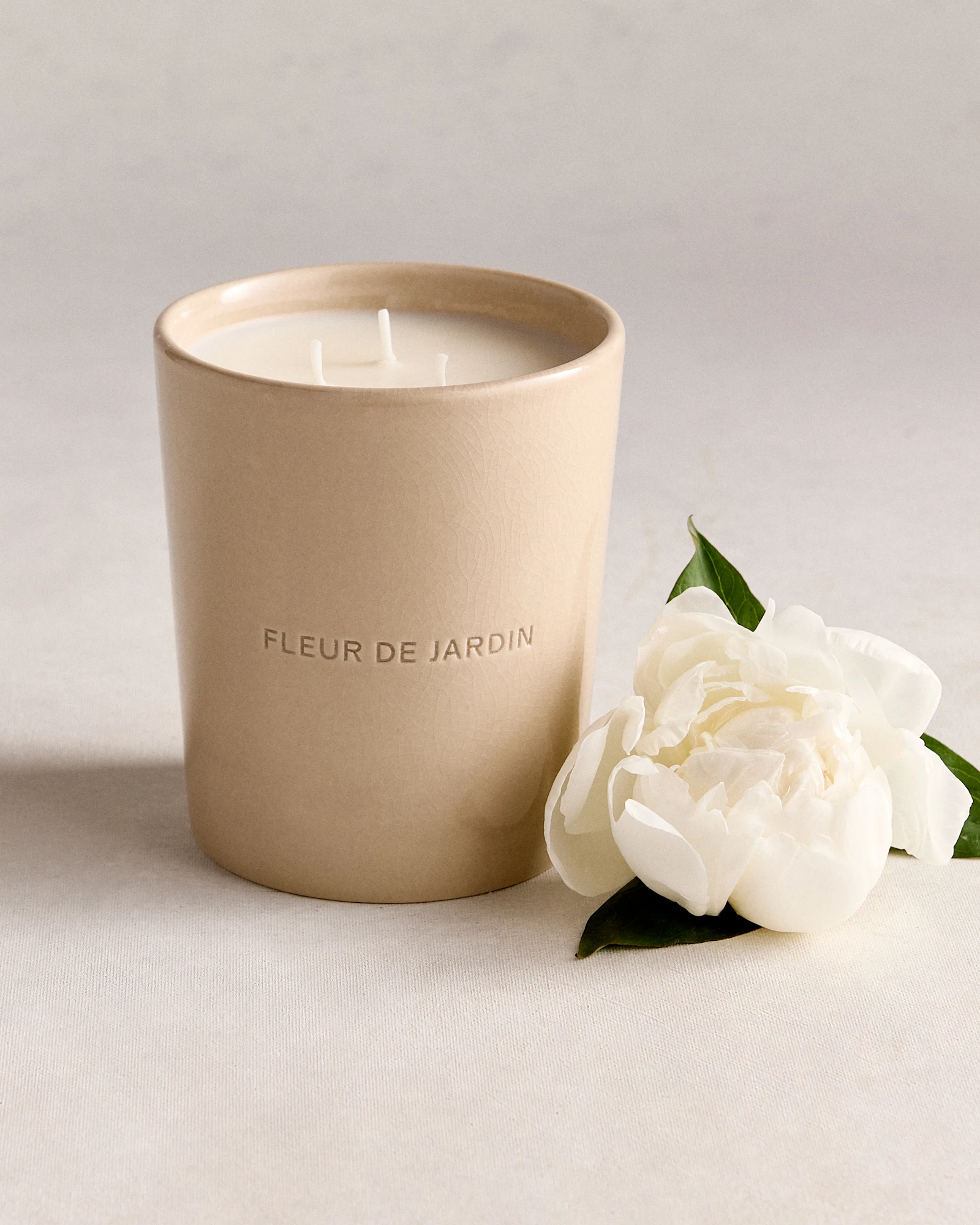 Fleur de Jardin 3-Wick Luxury Candle