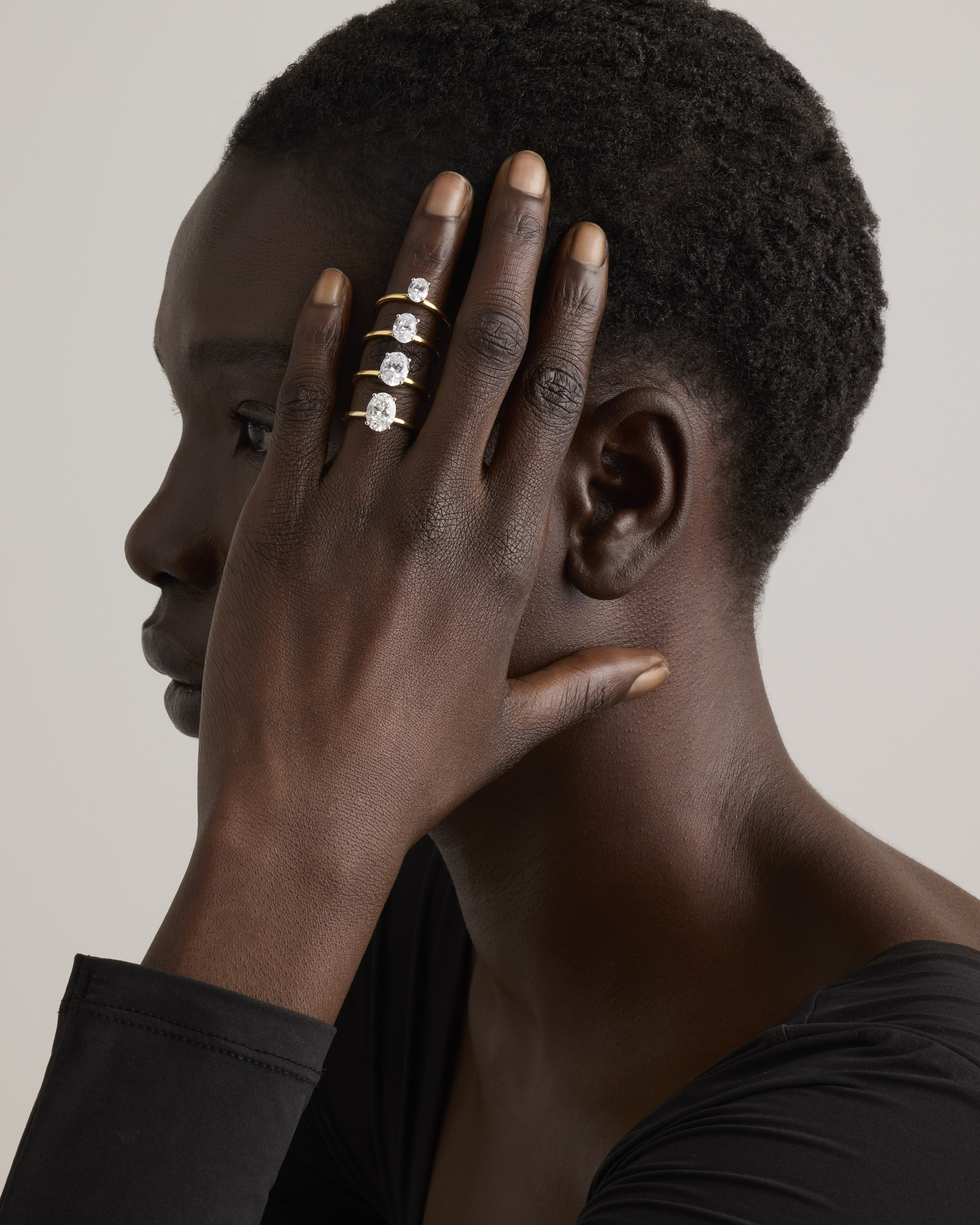 Lab Grown Diamond Round Petite Classic Engagement Ring