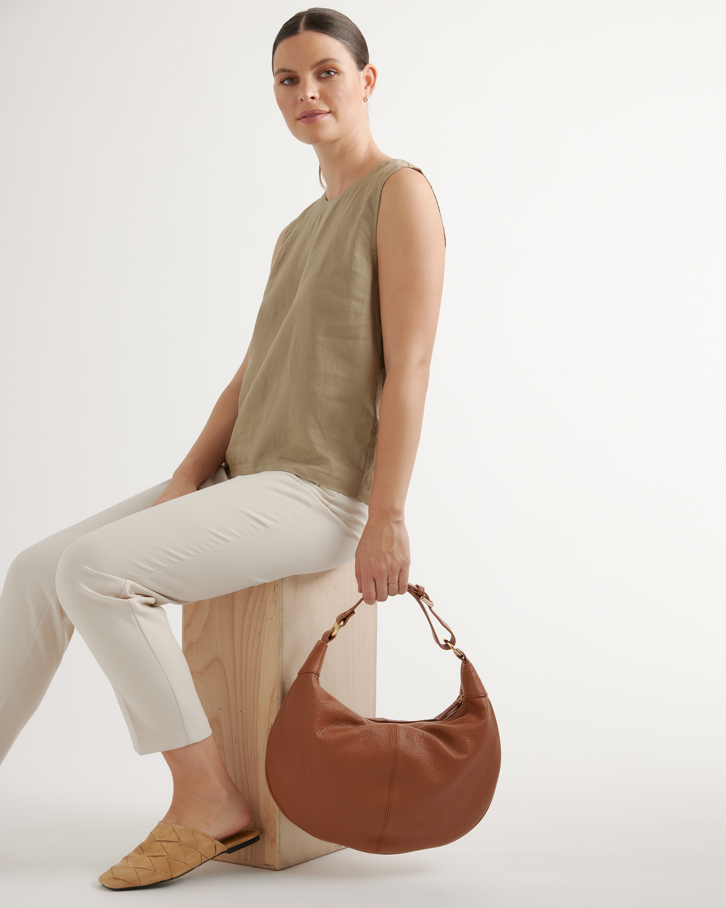 Italian Leather Shoulder Bag