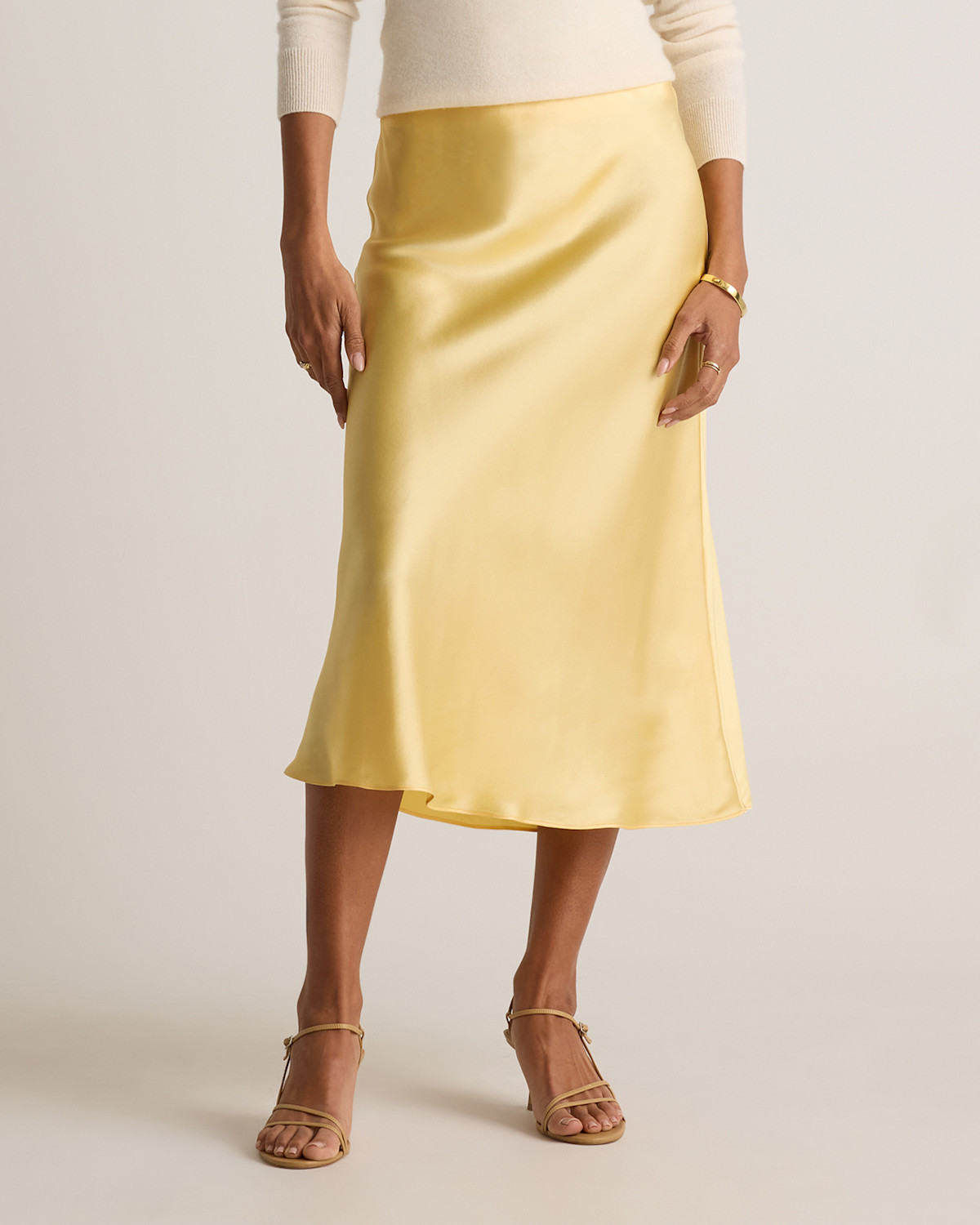 Quince 100% Washable Silk Skirtprimar