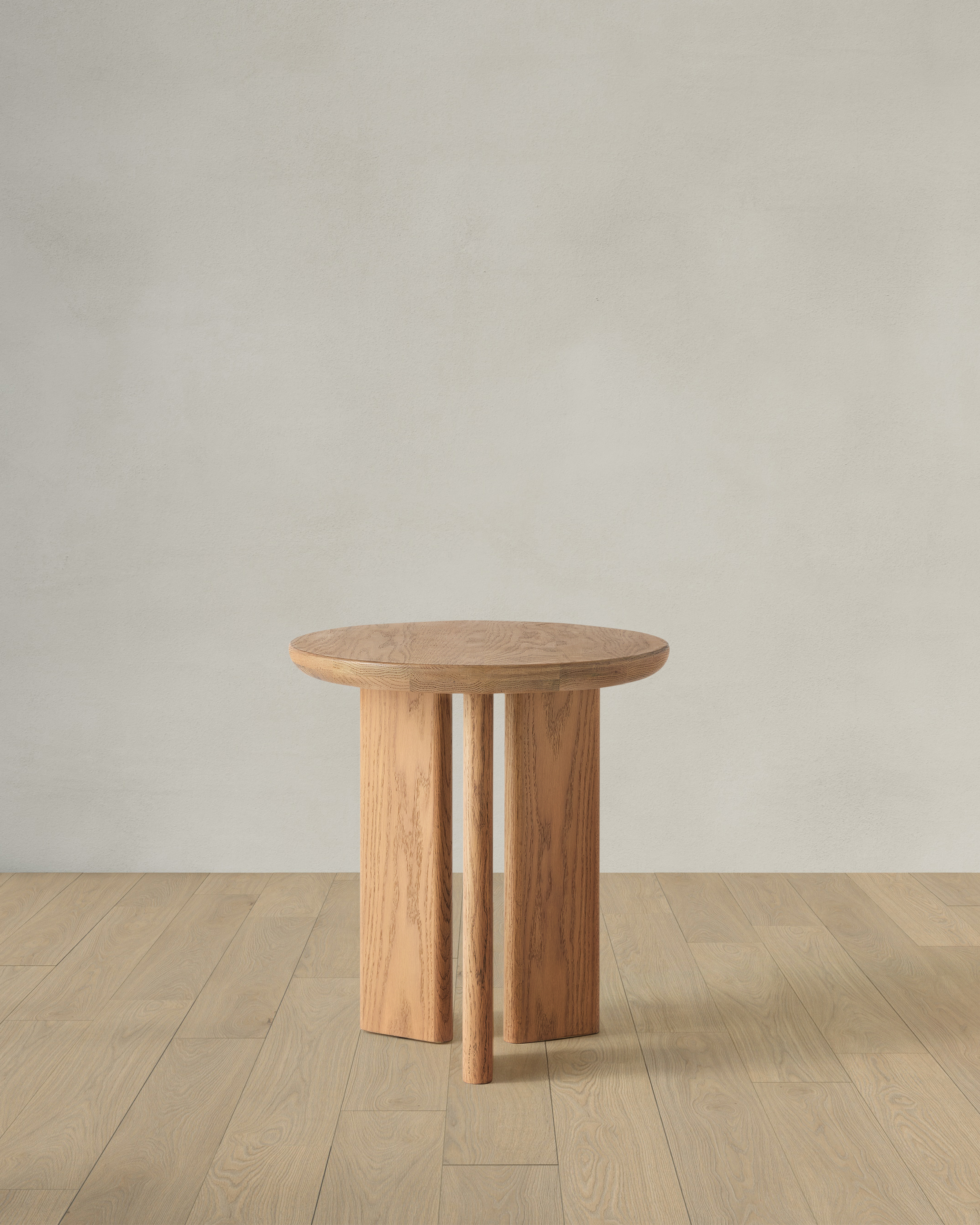 Natural Solid Oak Accent Table