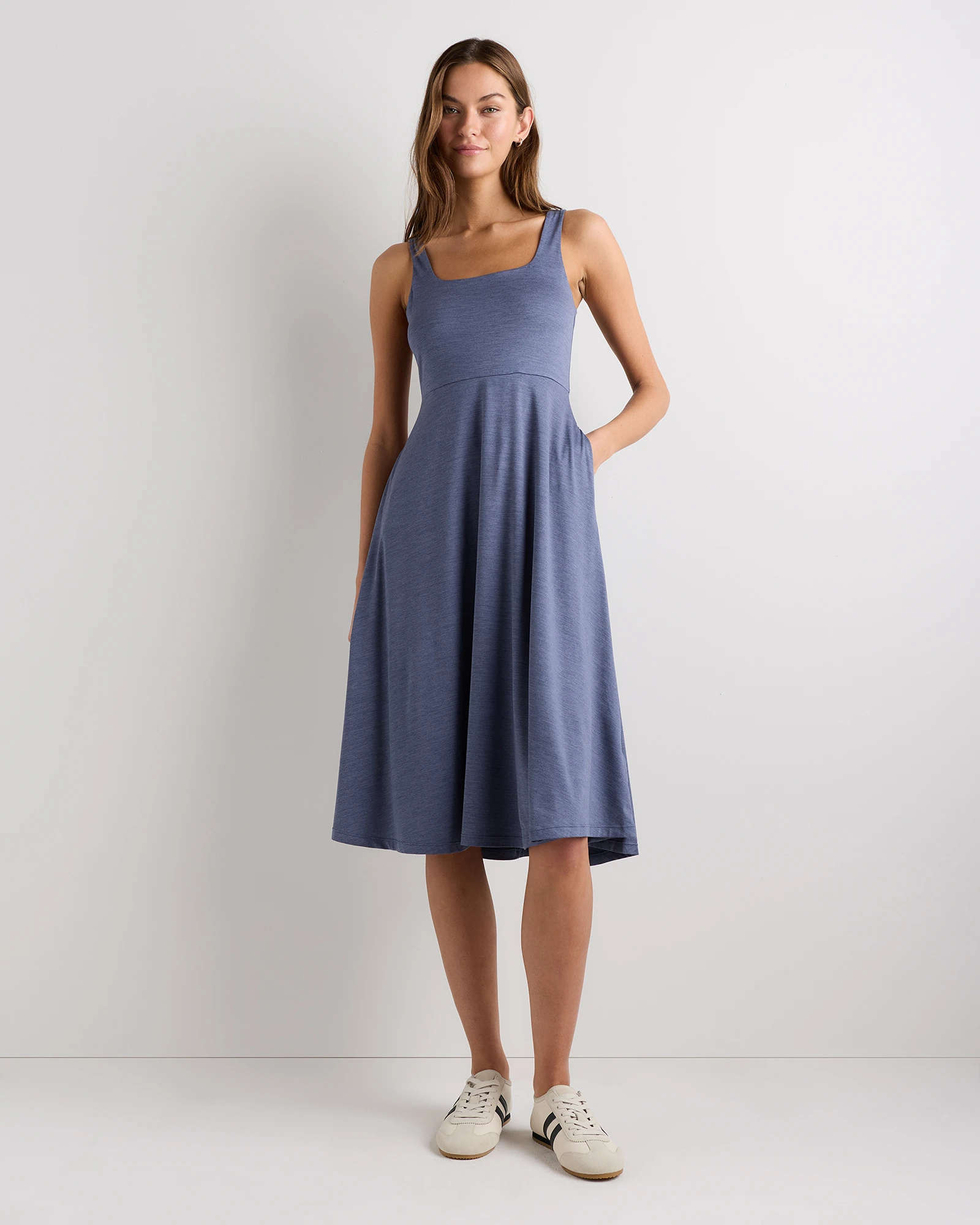 Flowknit Breeze Fit & Flare Dress