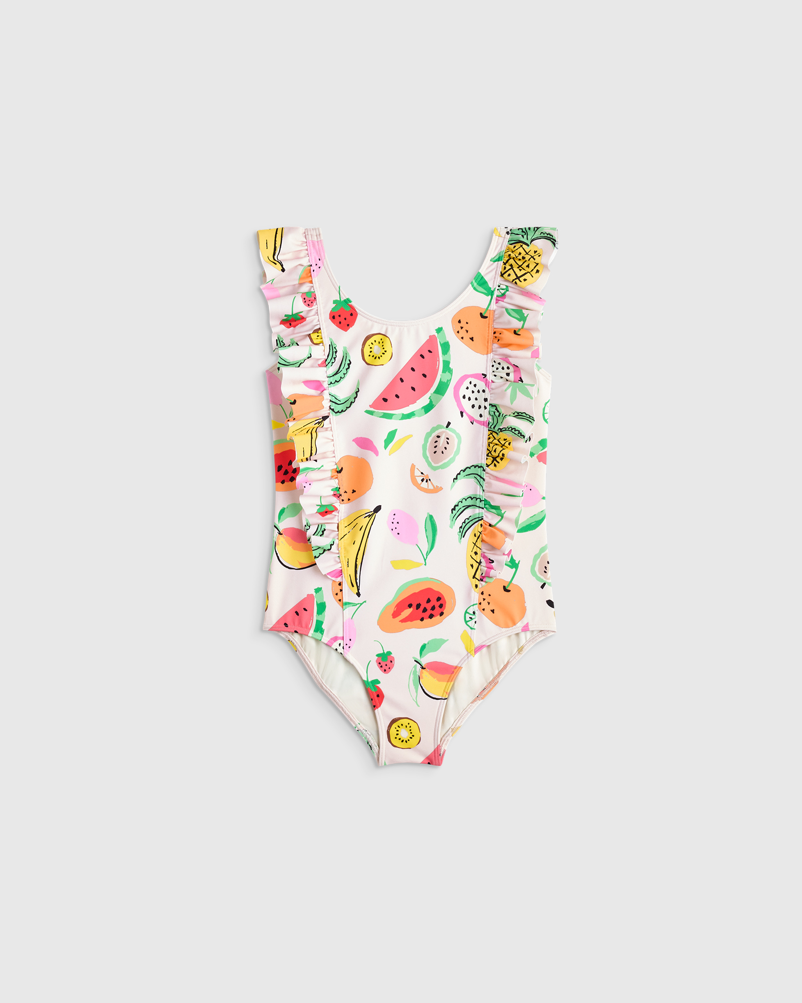 Fruit Punch Ruffle One Piece Swimsuit
