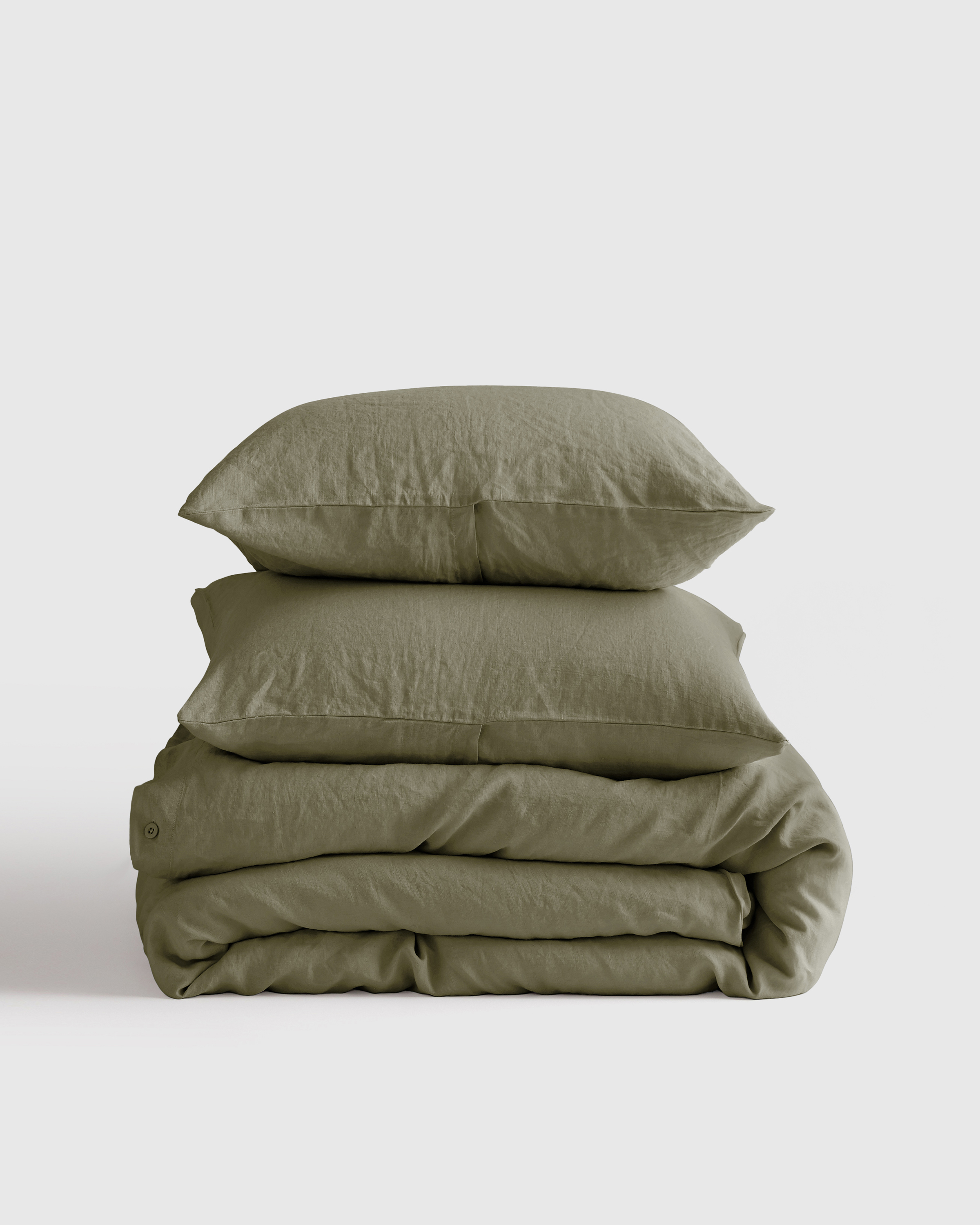 Willowleaf European Linen Duvet Cover Set