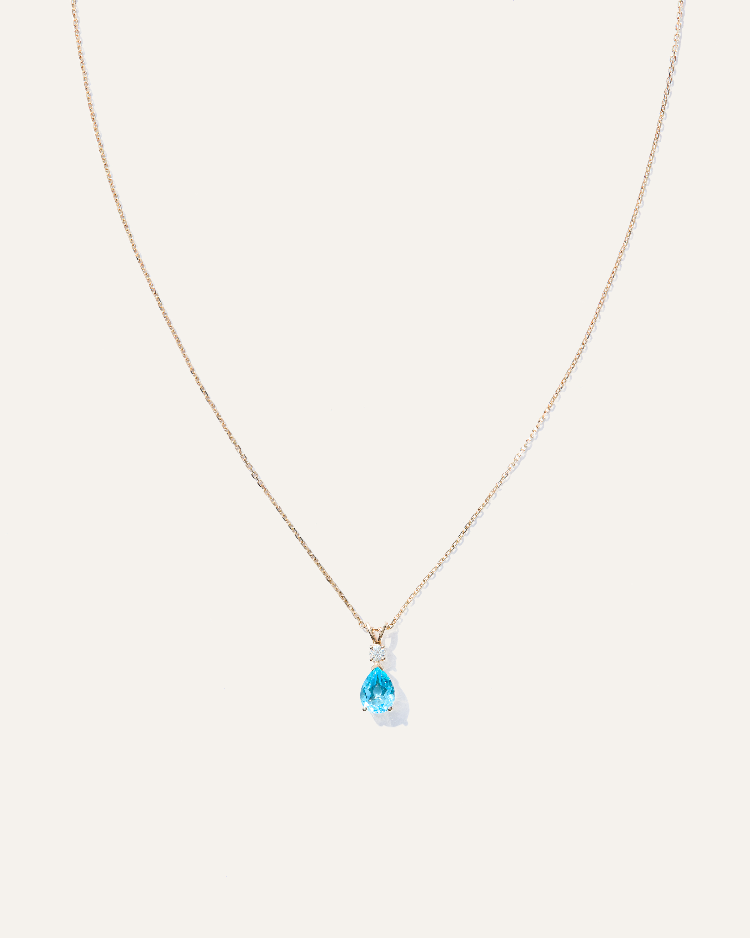 Quince Women's 14k Gold Diamond & Semi-precious Gemstone Drop Necklace In Yellow Gold