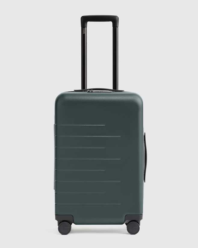 Dark Green Small Carry-On Suitcase