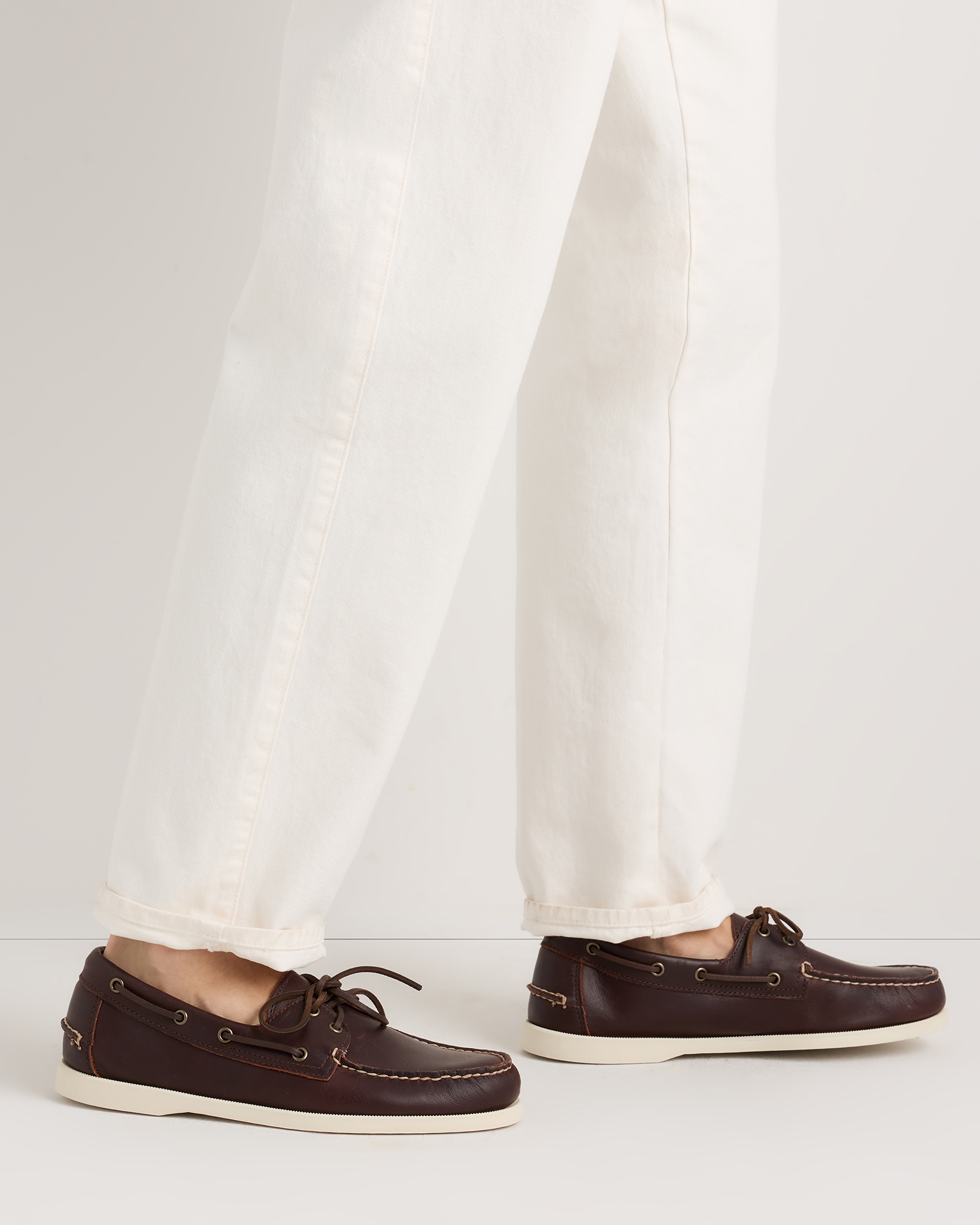 Water Resistant Leather Boat Shoe