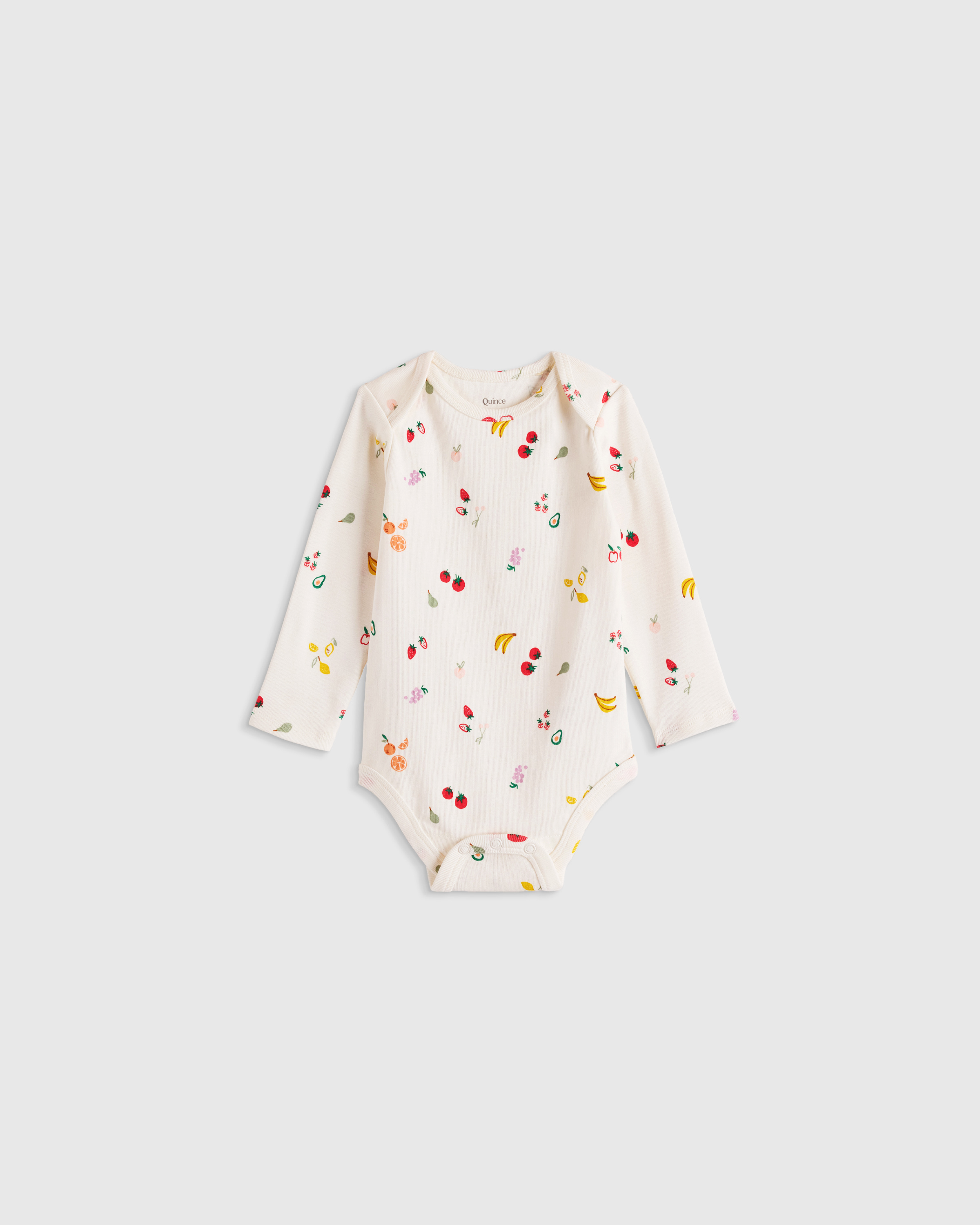 Farmer's Market 100% Organic Cotton Long Sleeve Bodysuit 