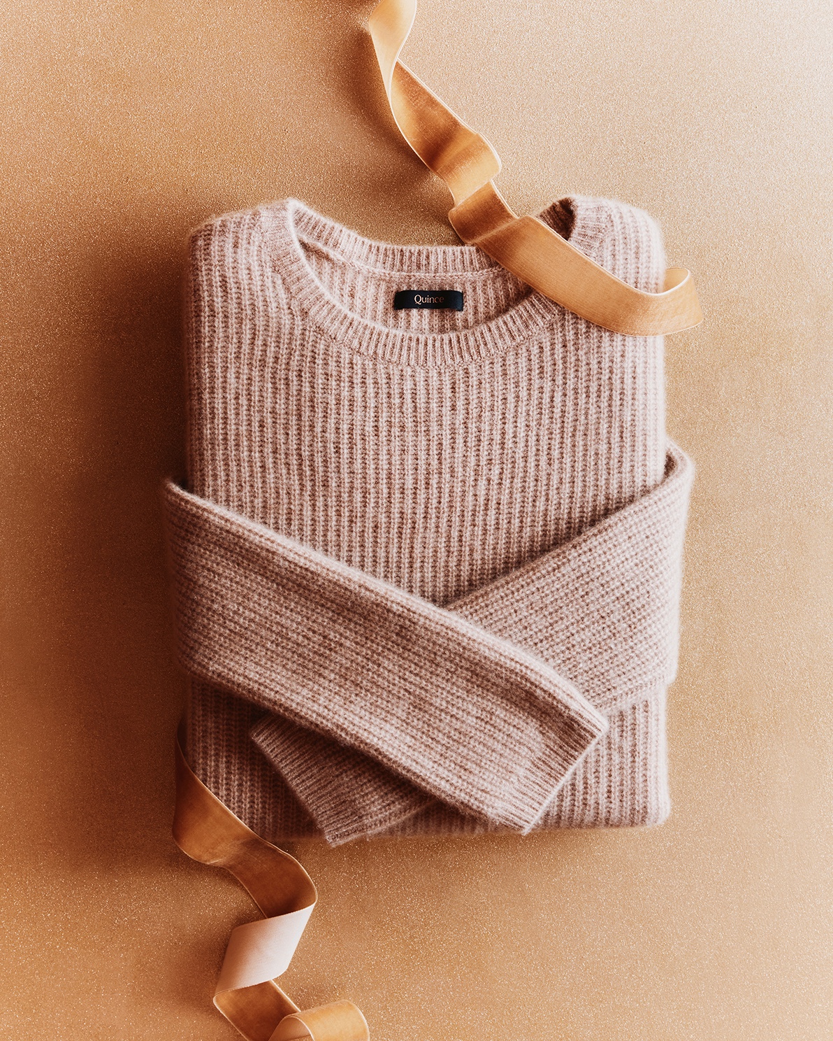 Washable Cashmere Fisherman Tunic Sweater