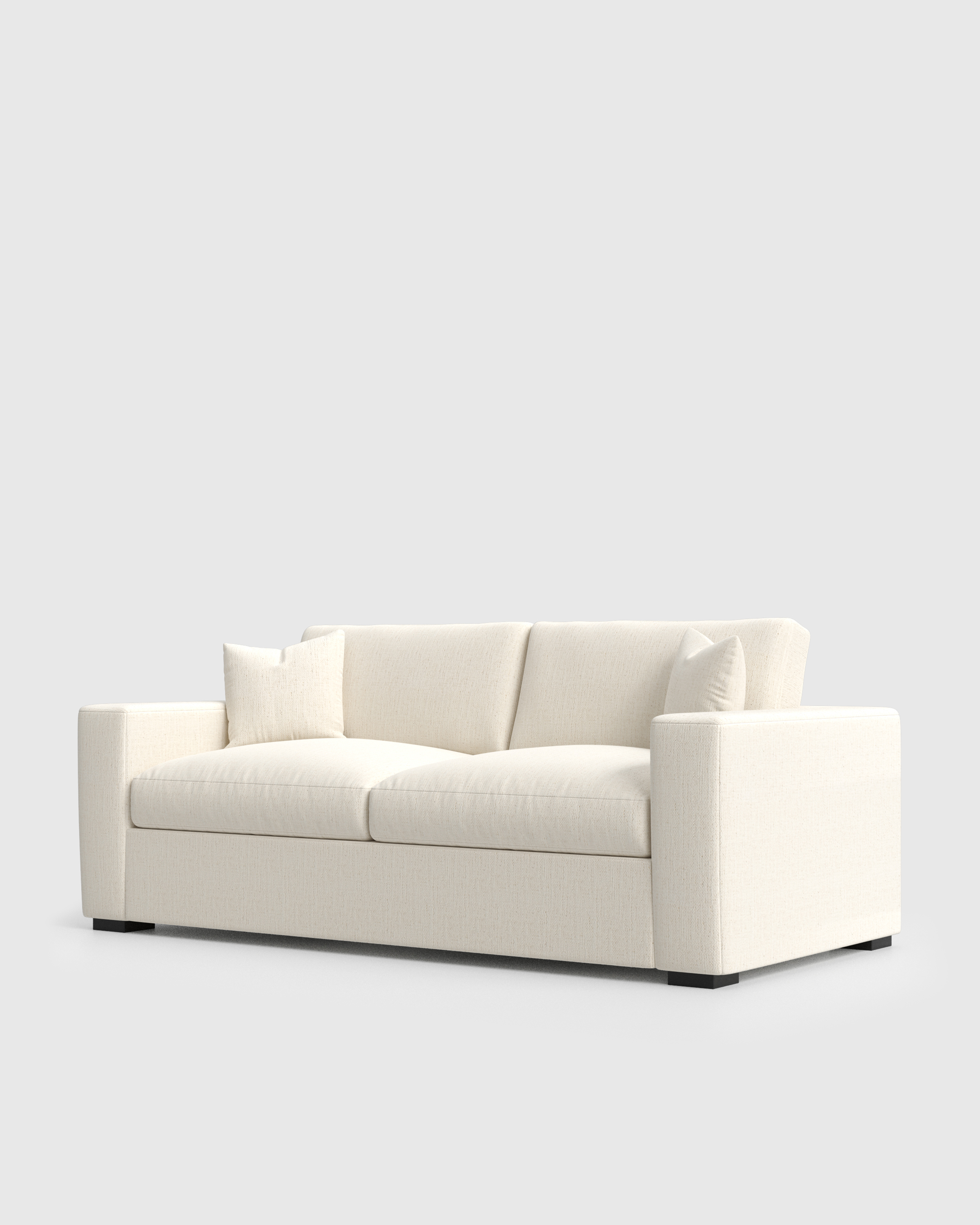 Oasis Sofa 7ft_Snow_Front_Angle-03