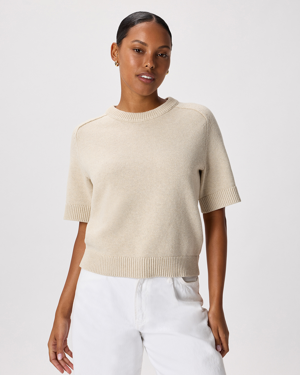 Quince Women's Sweater T-shirt In Neutral