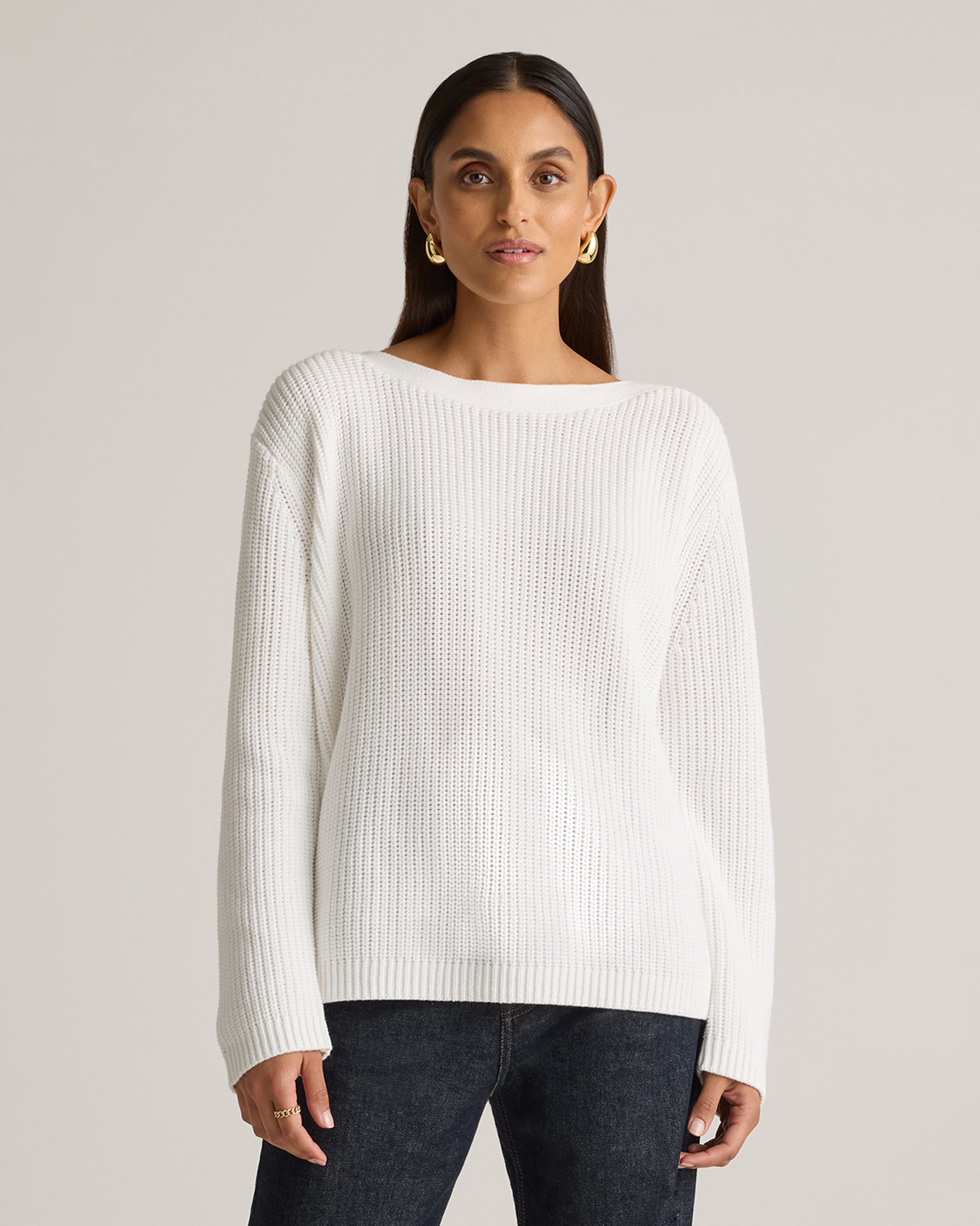 リリコッツ　lillycotts Dear Boat Neck Knit BOAT NECK SOLID EMBROIDERY TEXTURED KNIT TOP – Coastal Threads