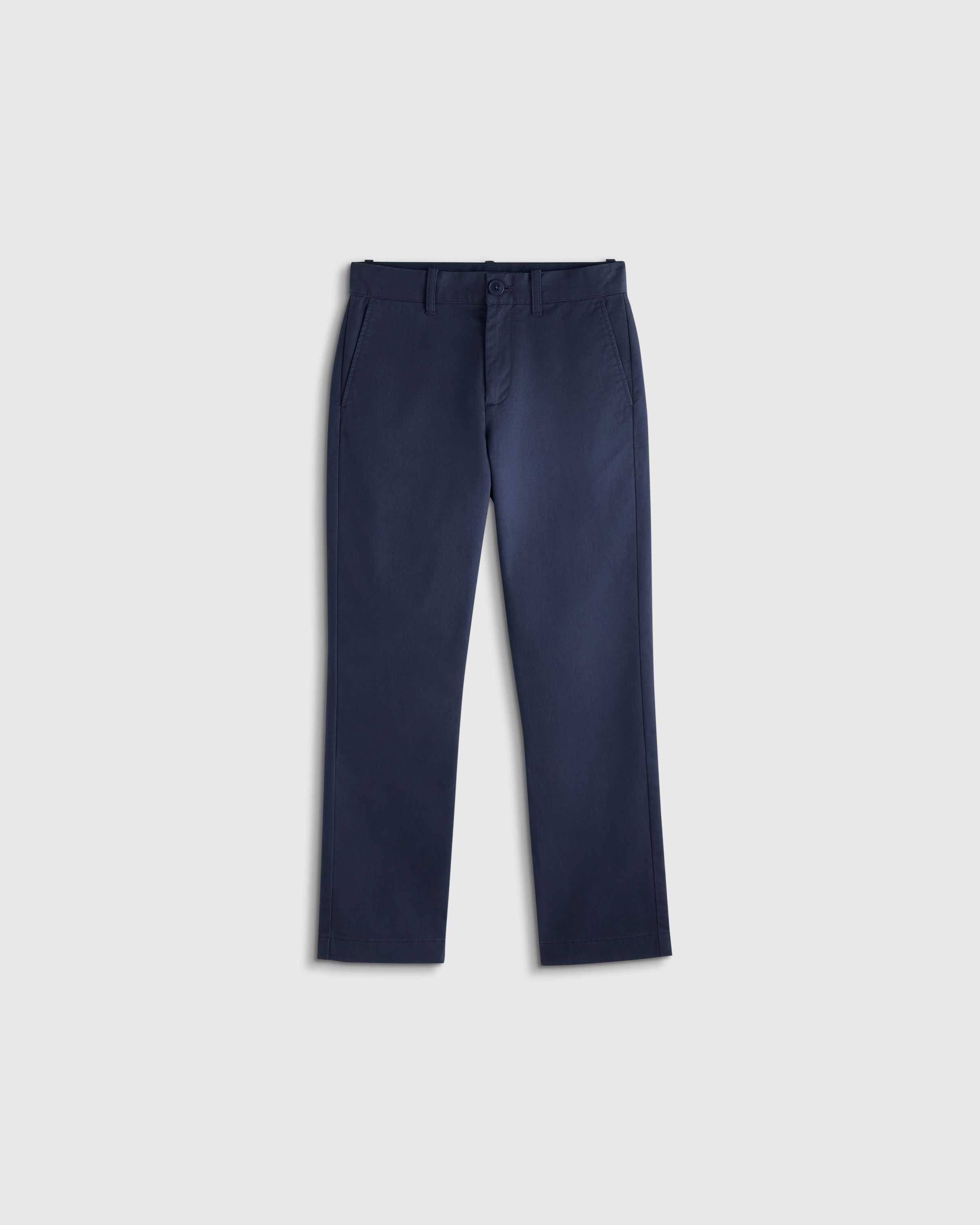 Navy Boys Organic Cotton Stretch Classic Chino