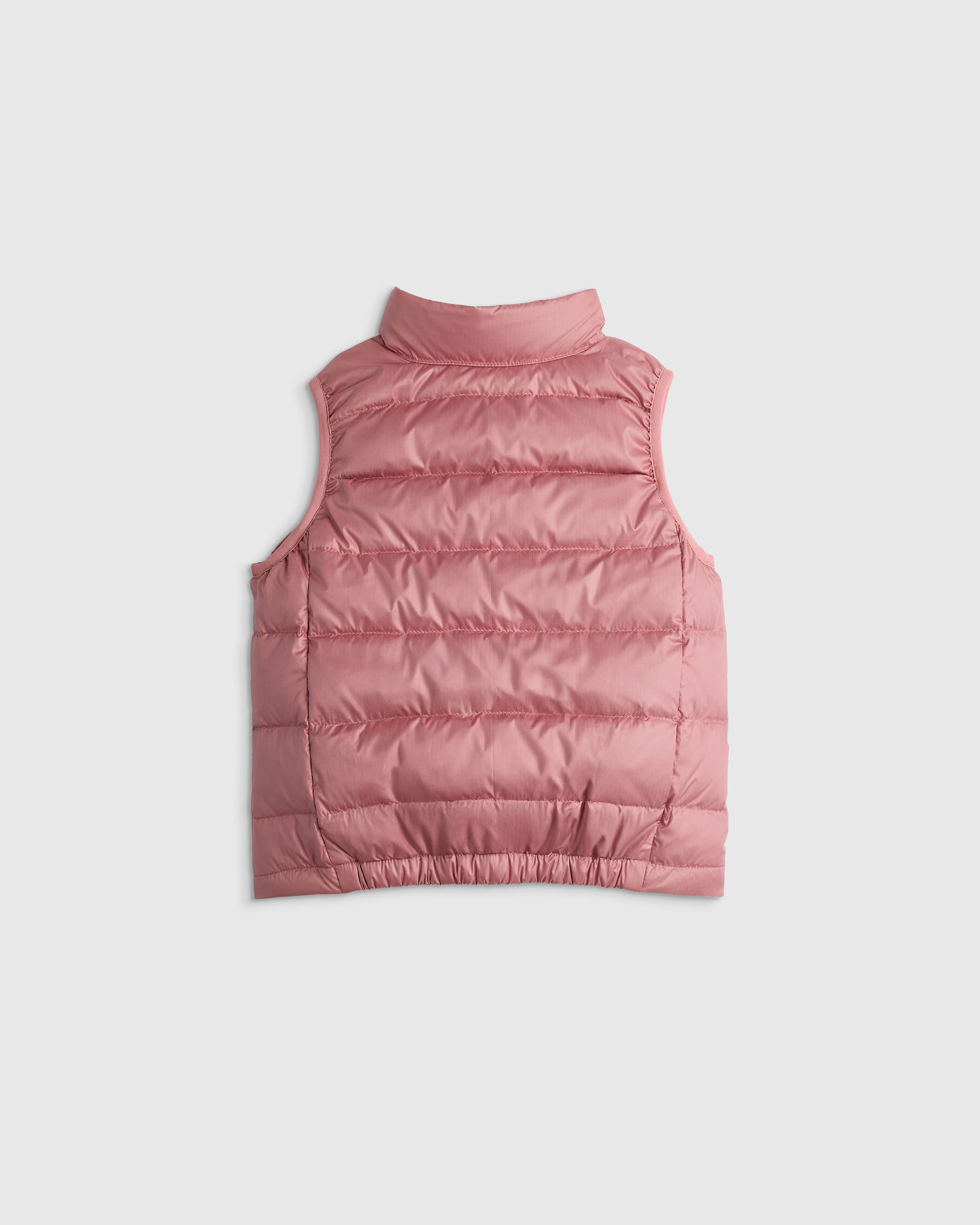 U--465 TODDLER Lightweight Down Puffer Vest - Toddler Gender Neutral Dusty Rose 15662 CROPPED