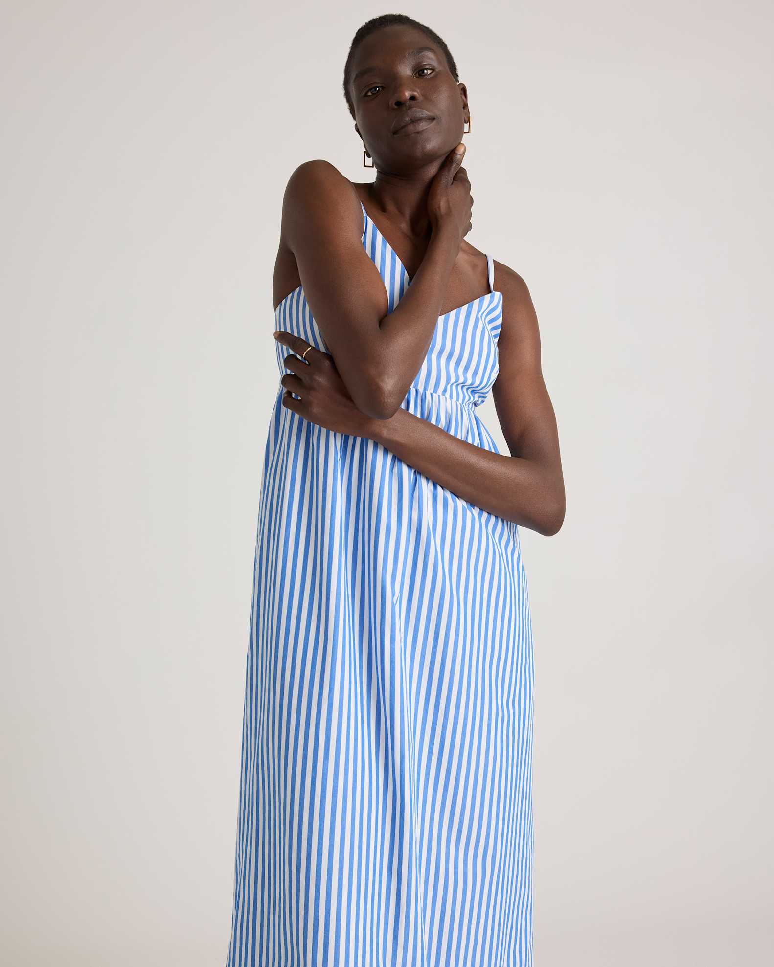100% Organic Cotton Sleeveless Maxi Dress 100% Organic Cotton Sleeveless Maxi Dress