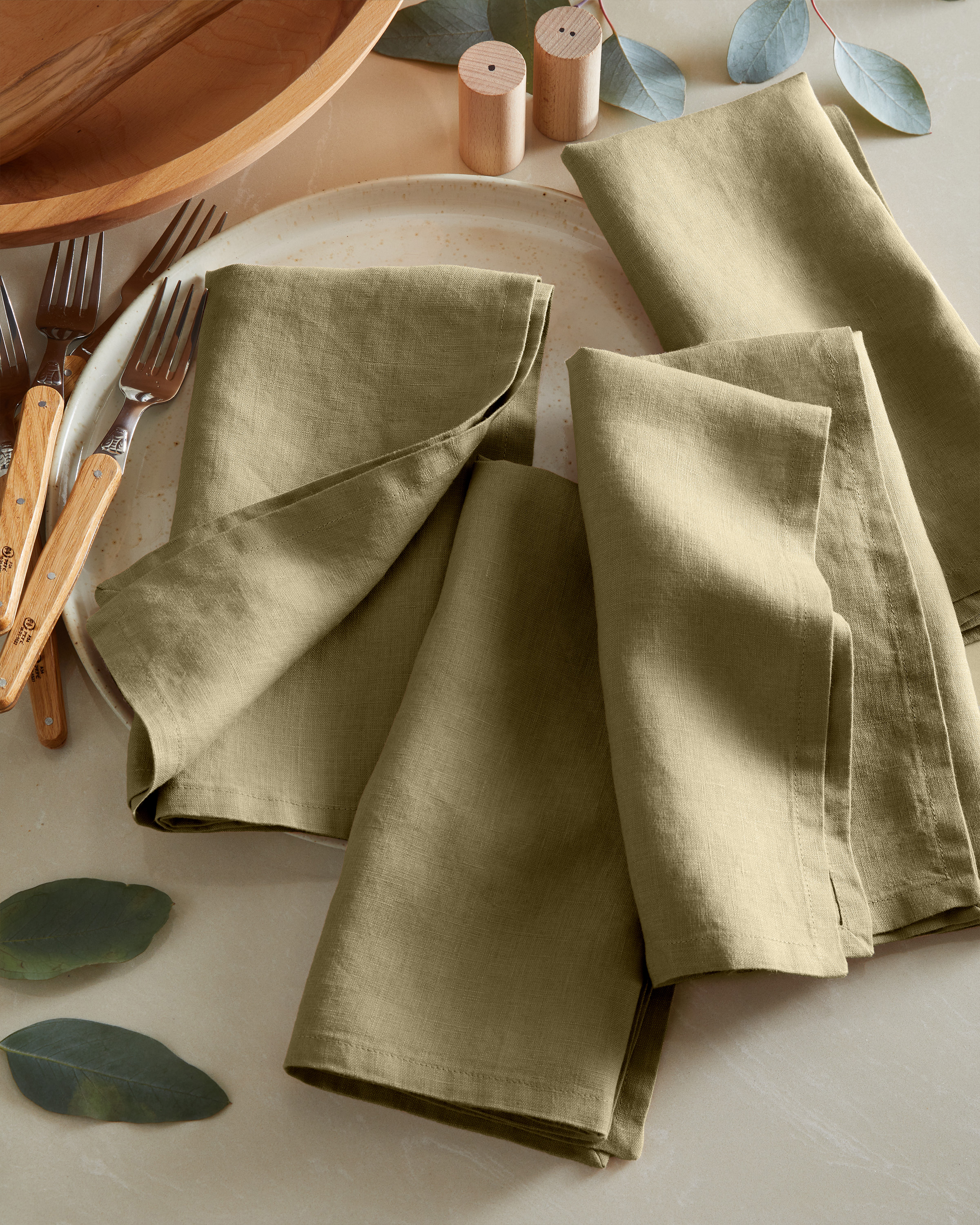 European Linen Napkins, Set of 4 - thumbnail 9