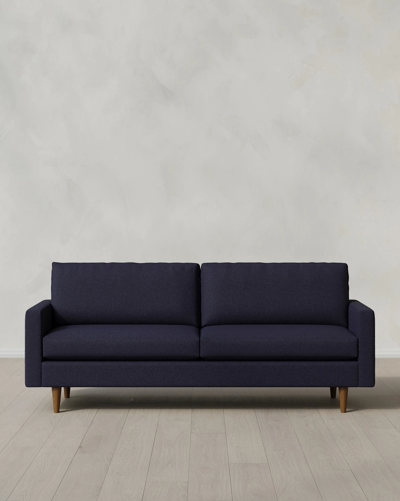 Atlas Midcentury Sofa in Performance Basketweave