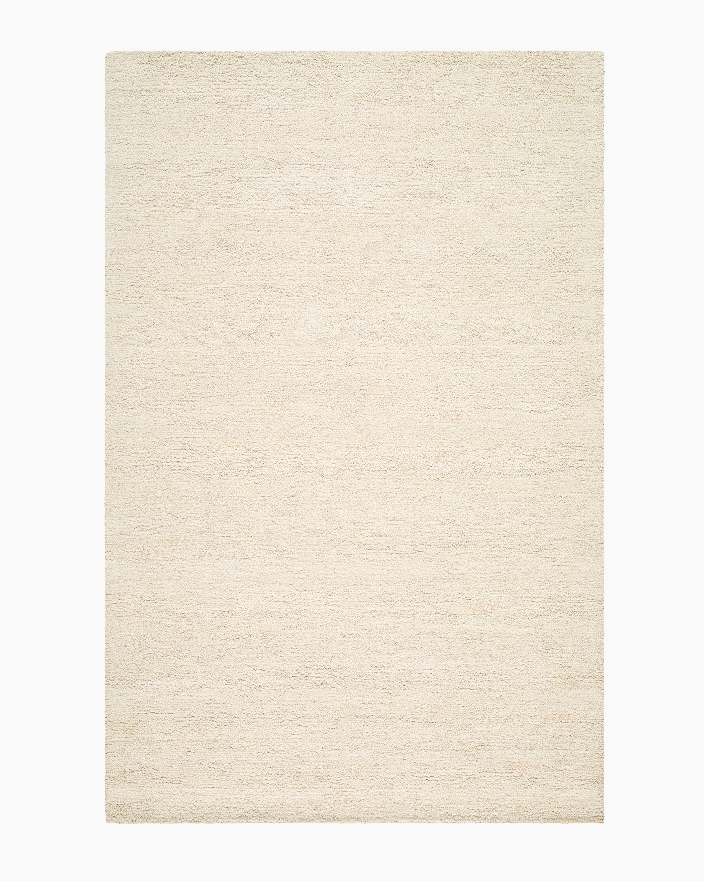 Ivory Hayes Wool Rug