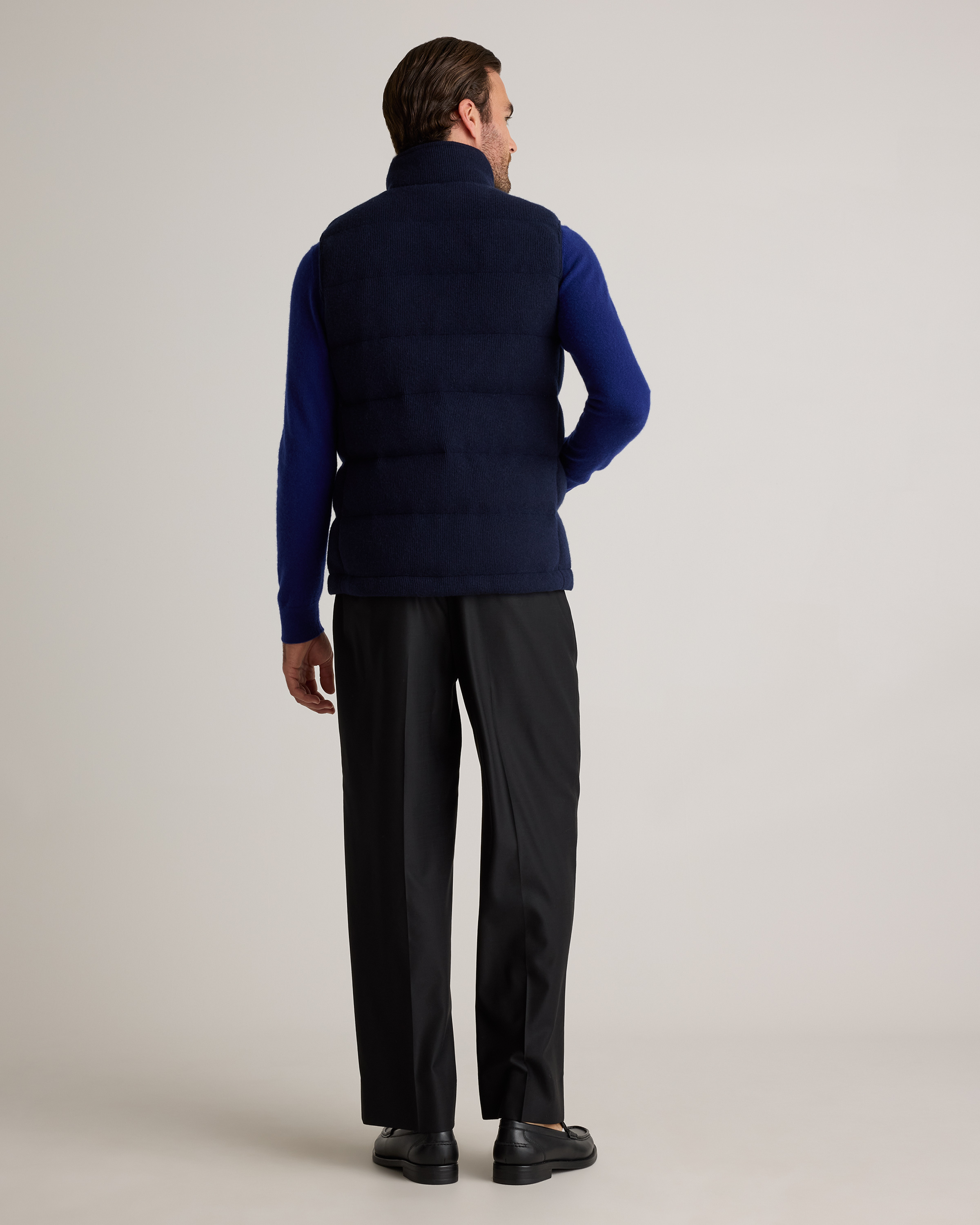 Mongolian Cashmere Puffer Vest