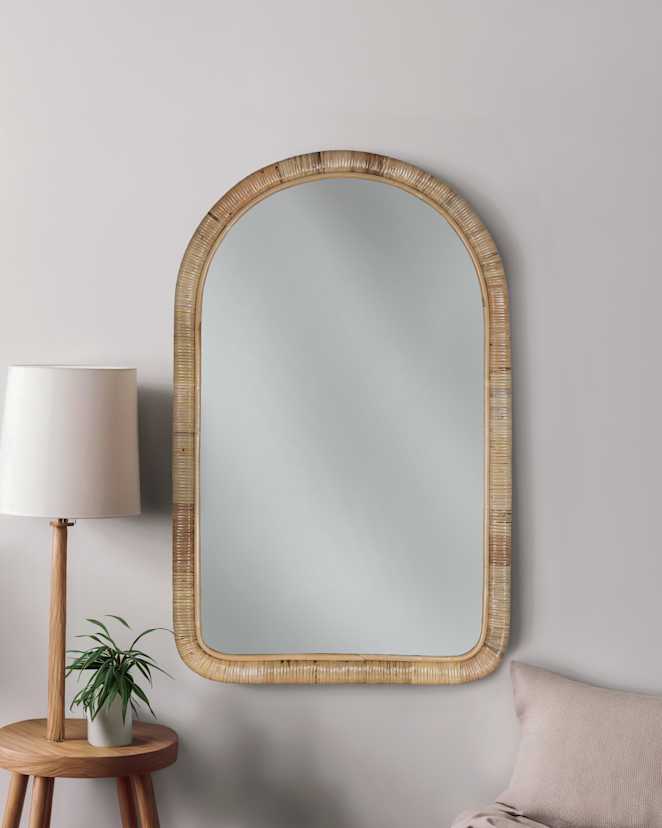U-HAC-431 Rattan Mirror 42308 4