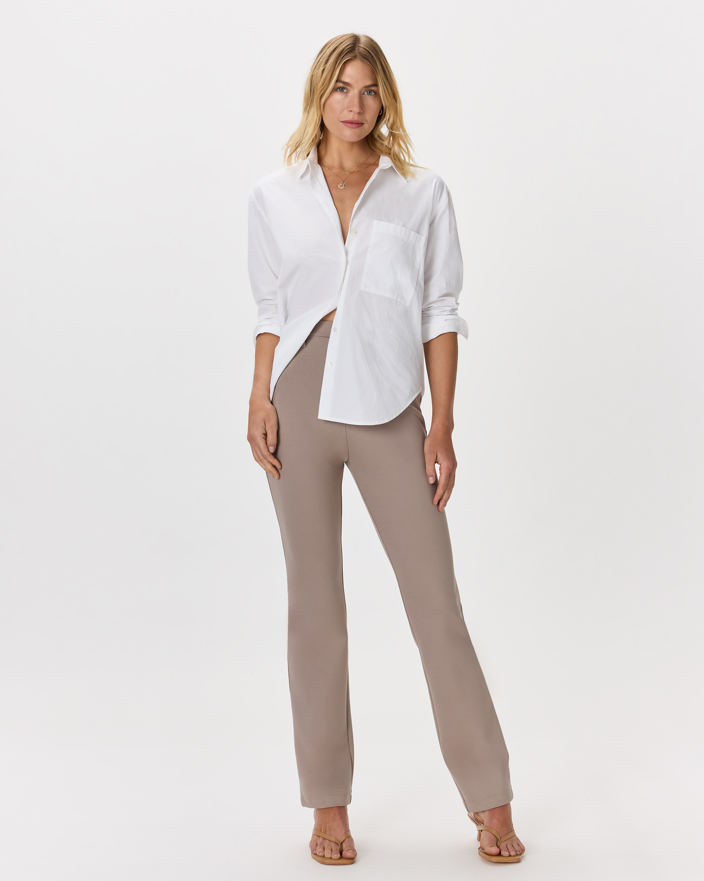 【新品】CARORIE LIGHT PONTE TAPERED PANTS[L] Luxe Ponte Tapered Leg Pants | Talbots