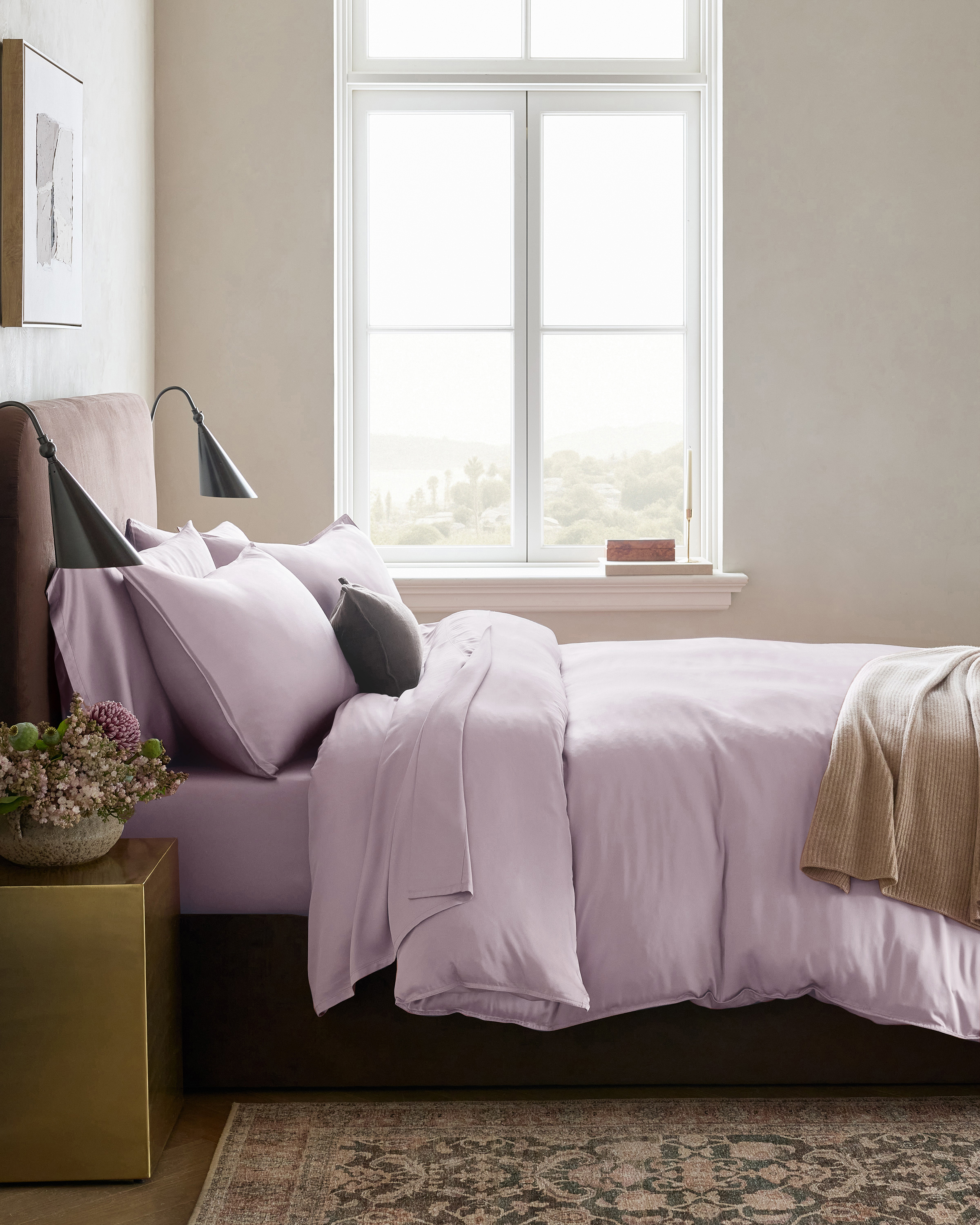 Orchid Bamboo Duvet Cover