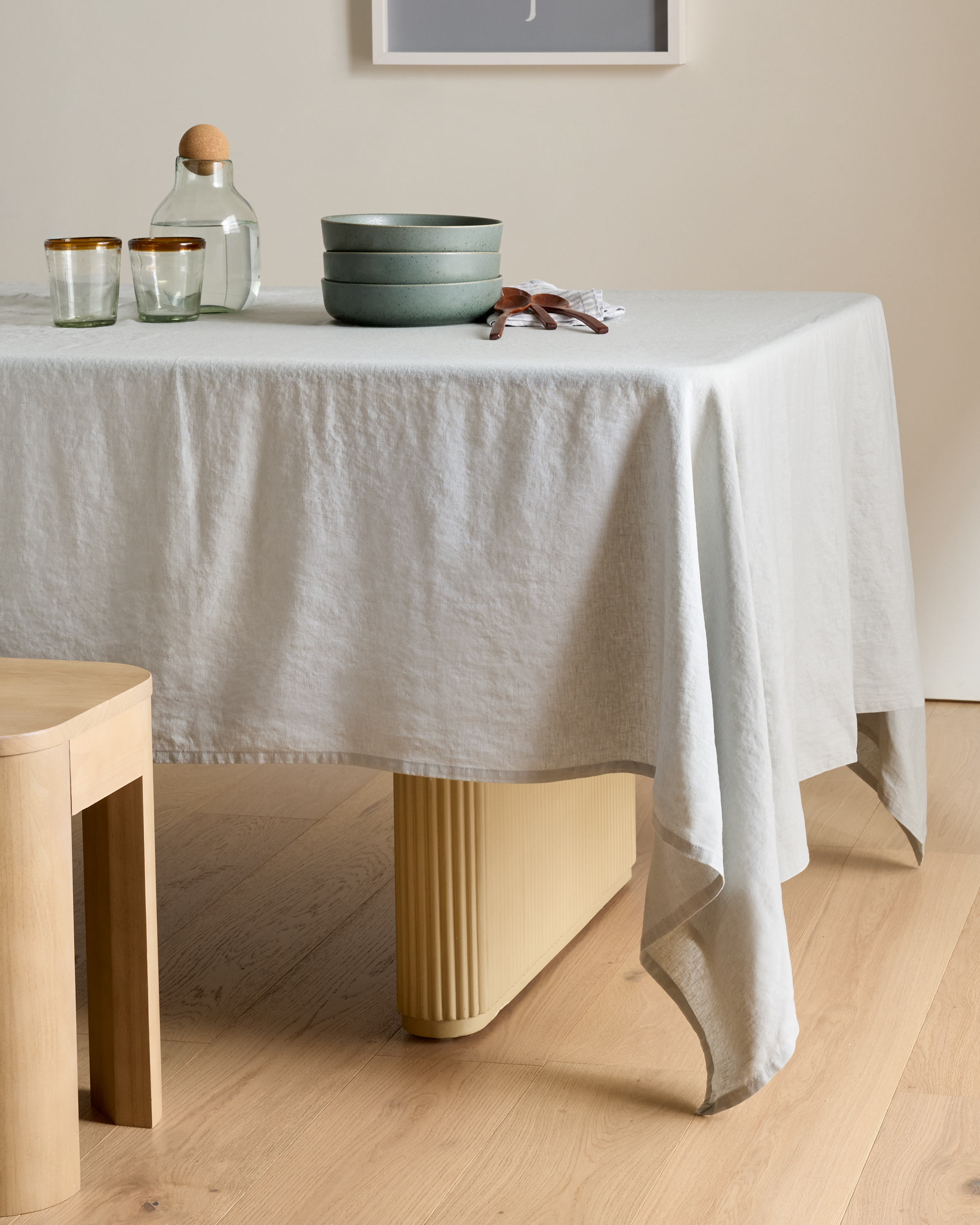 European Linen Tablecloth - 70x90"
