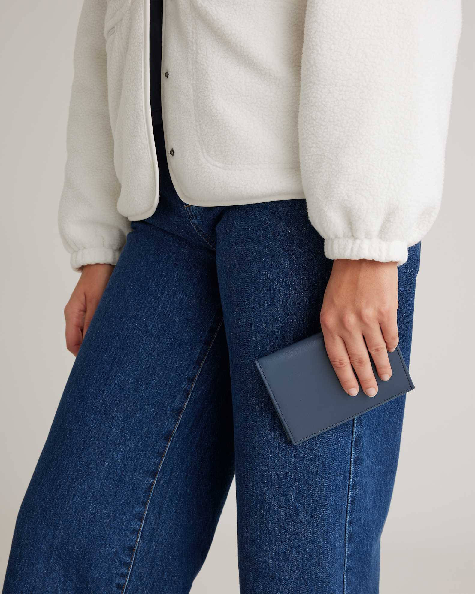 Nappa Leather RFID Blocking Passport Holder