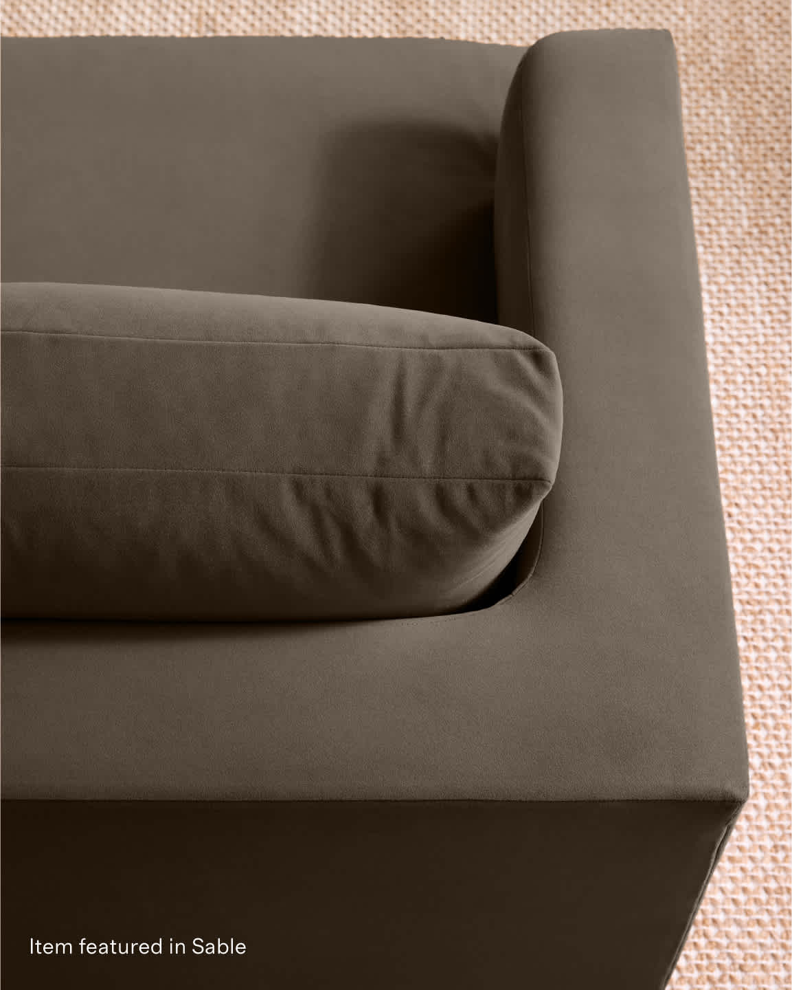 Bruno Leather Chaise Sectional