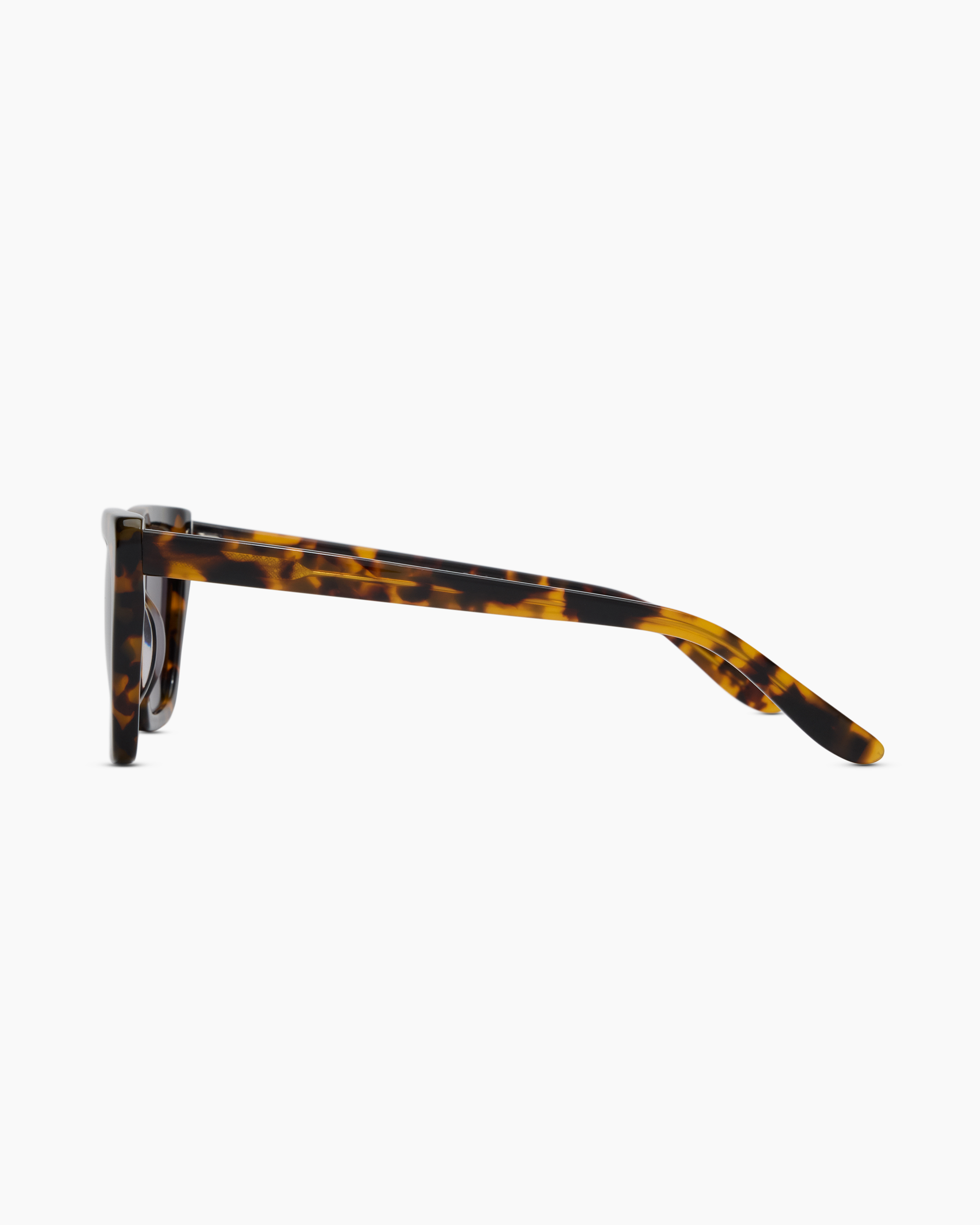 Andy Polarized Acetat Sunglasses in Fawn Tortoise with Grey Lens display picture 1