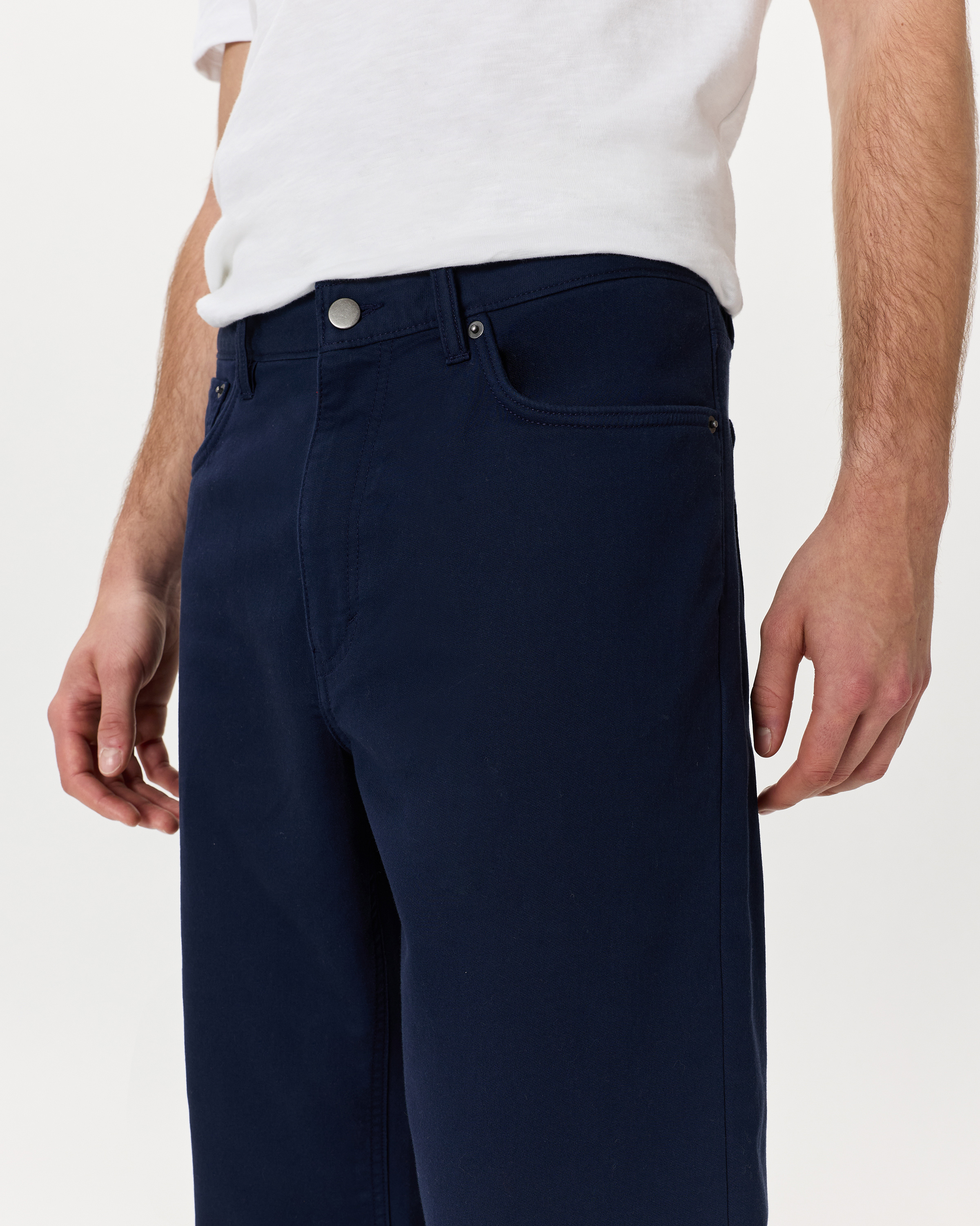 Comfort Stretch Traveler 5-Pocket Pants | Quince Canada