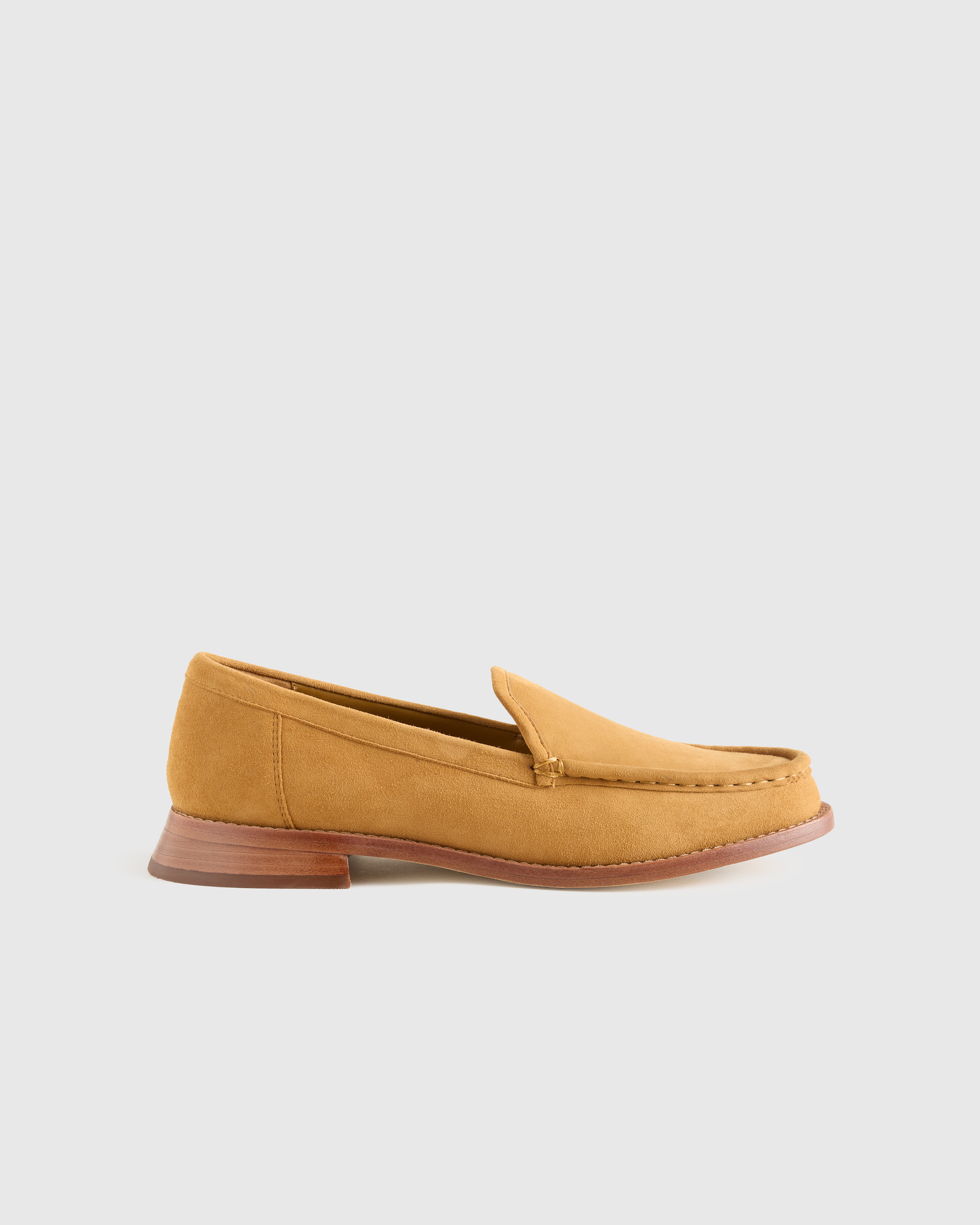 Camel Italian Leather Venetian Loafer
