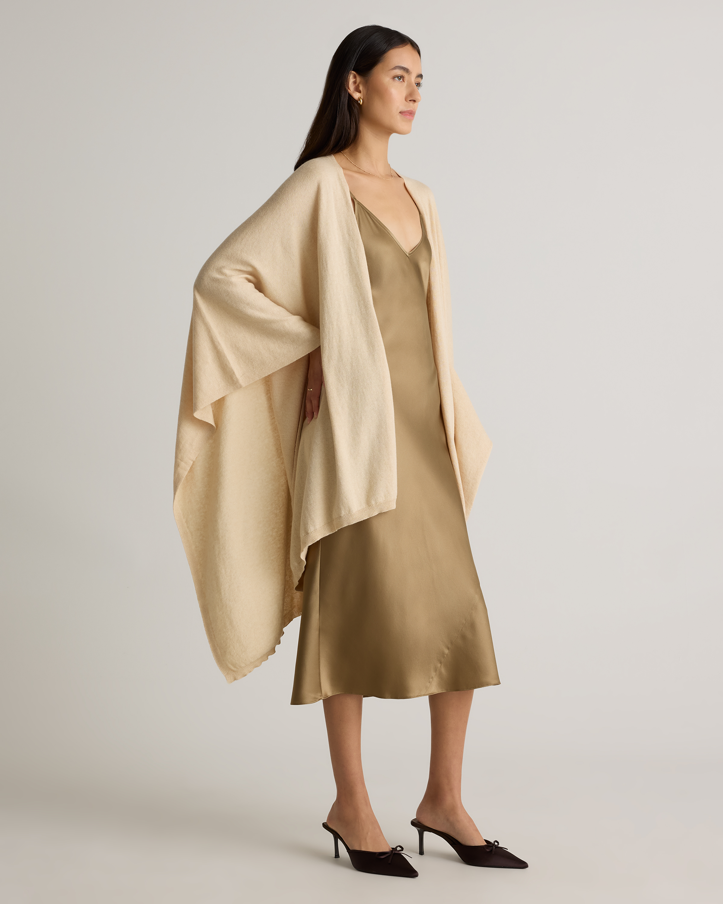 Cotton Cashmere Ruana