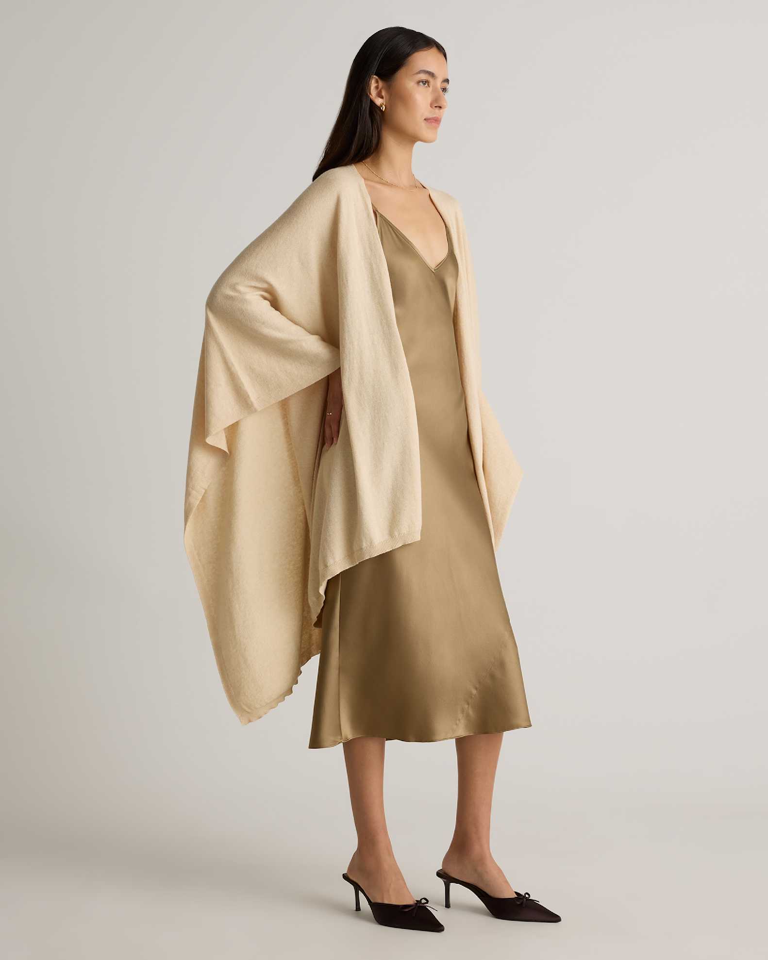 Cotton Cashmere Ruana