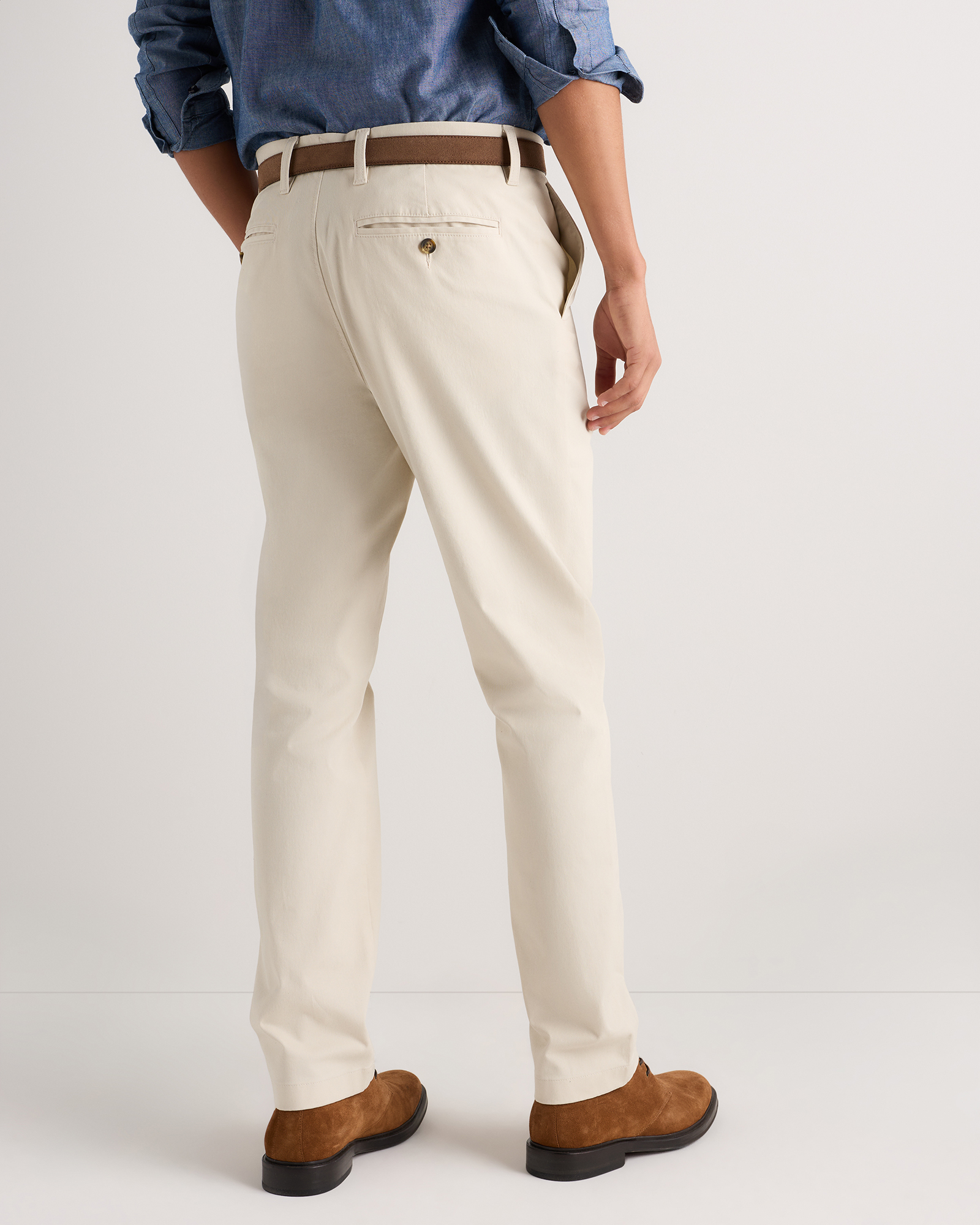 Men's Organic Cotton Stretch Chino Pants - Straight