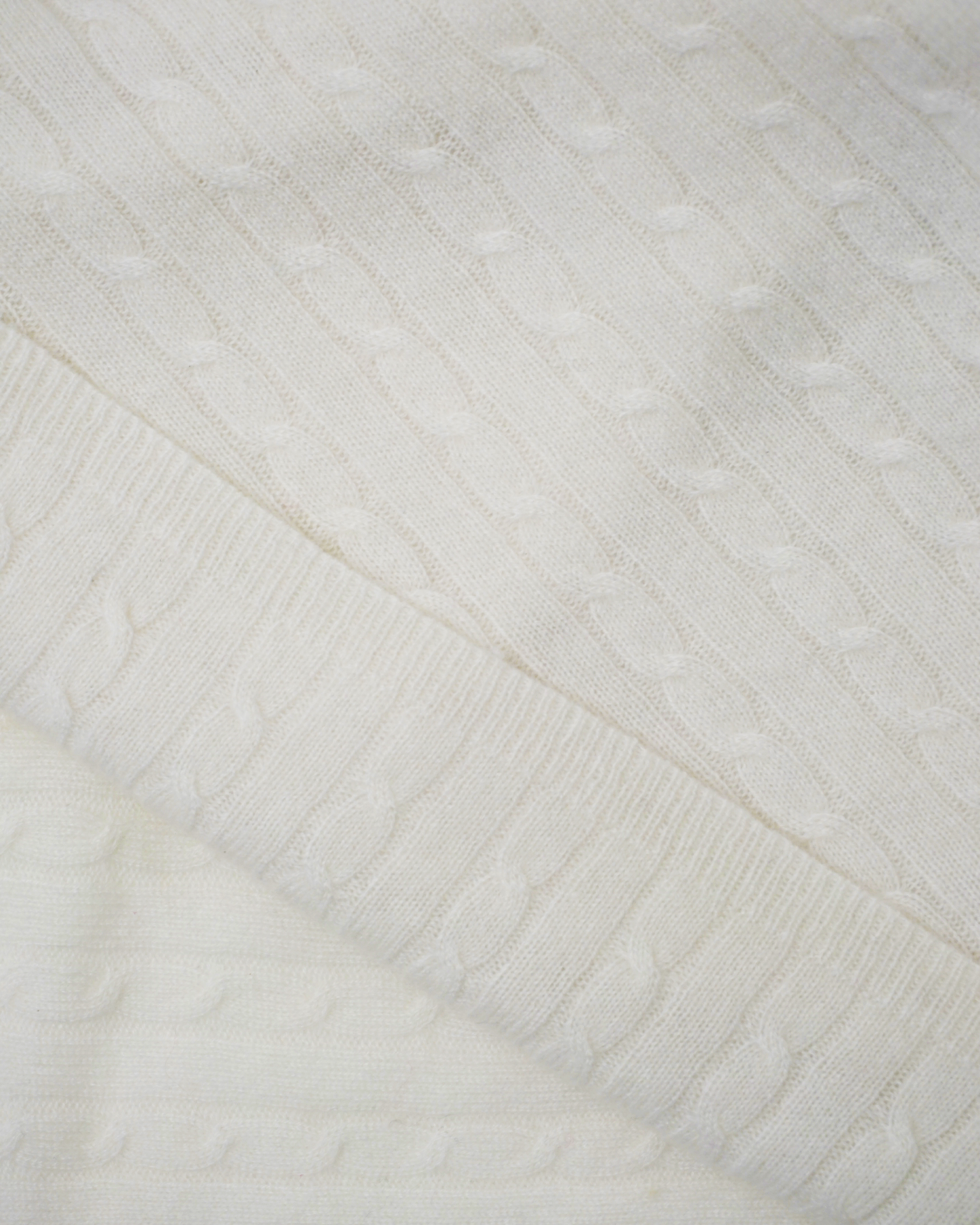 baby towel pattern stripes Ivory 4