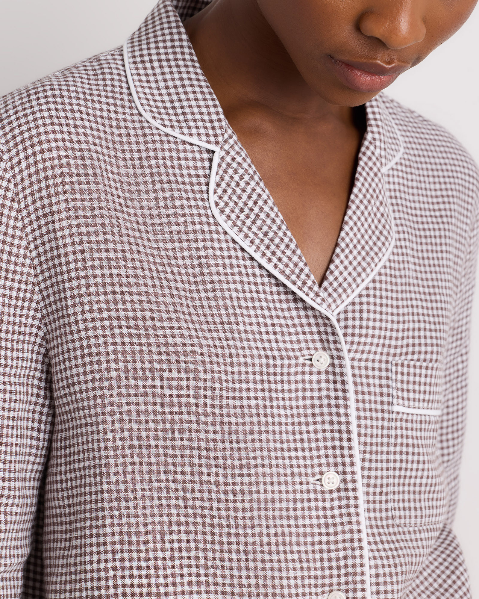 Essentials Flannel Long-sleeve Button Front Shirt and Pant