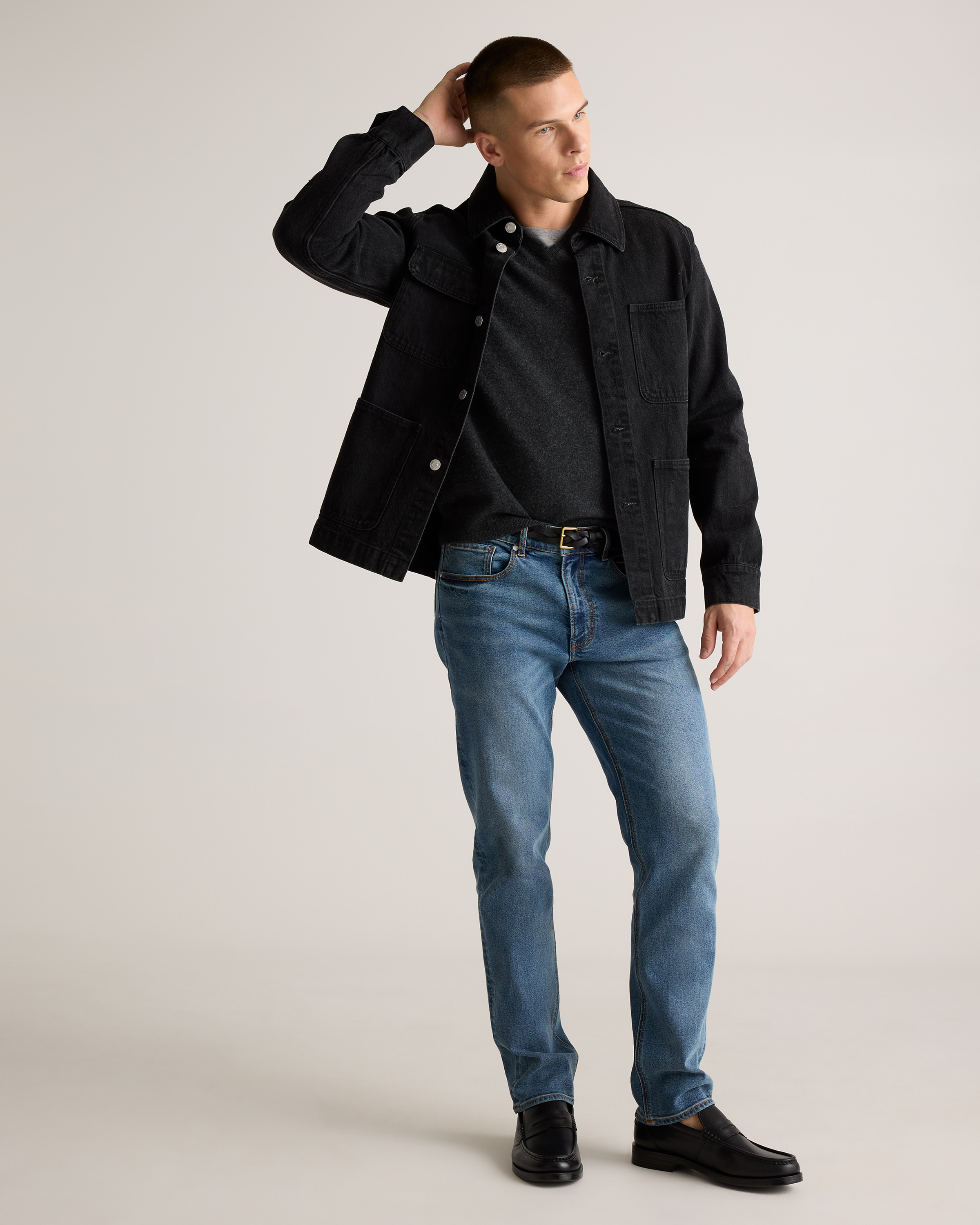 mens dress jeans Southern Tide Charleston Denim Jeans: Medium Wash