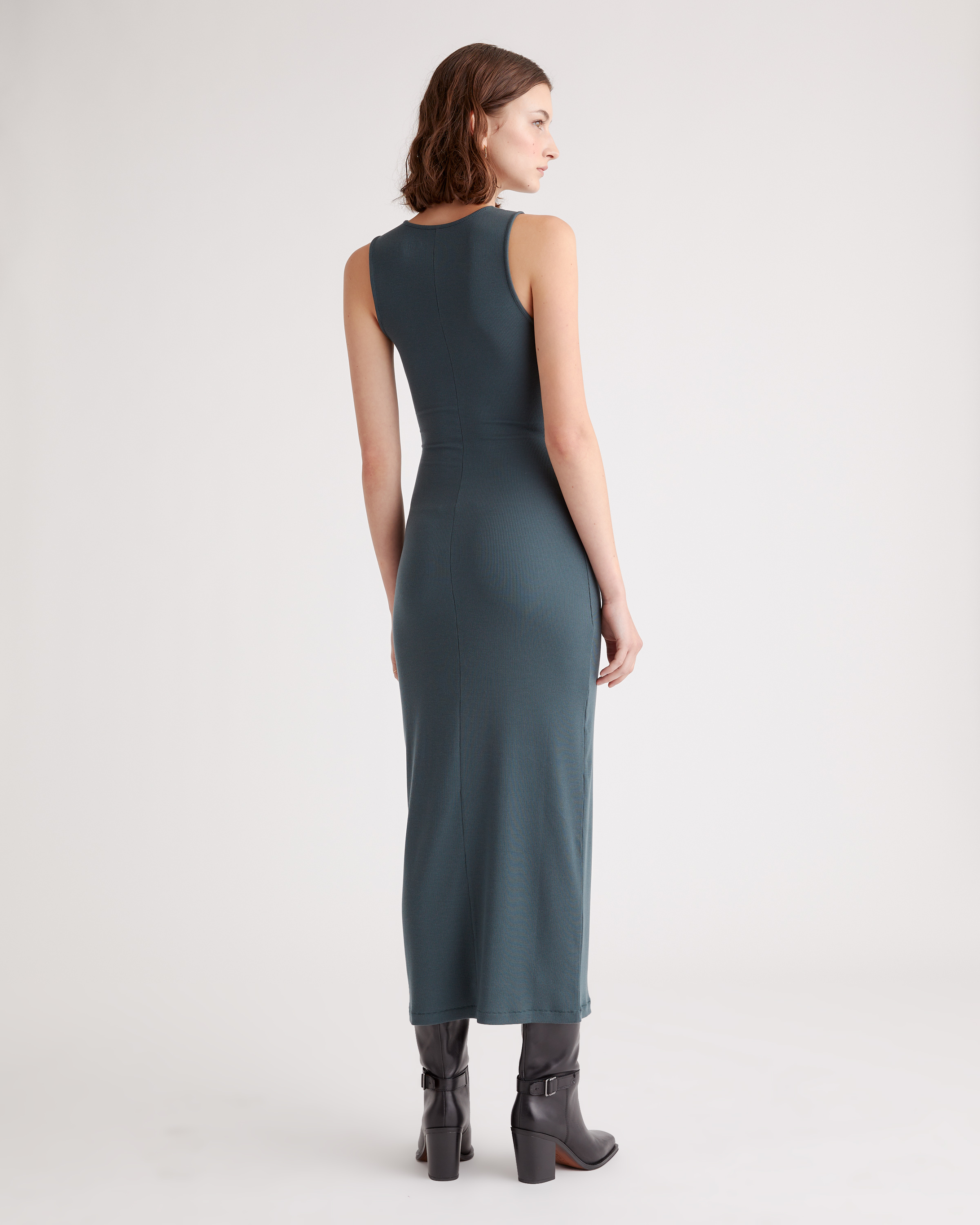 dark grey tank dress Astrid grey dress by Soir – Flying Colors main image 0