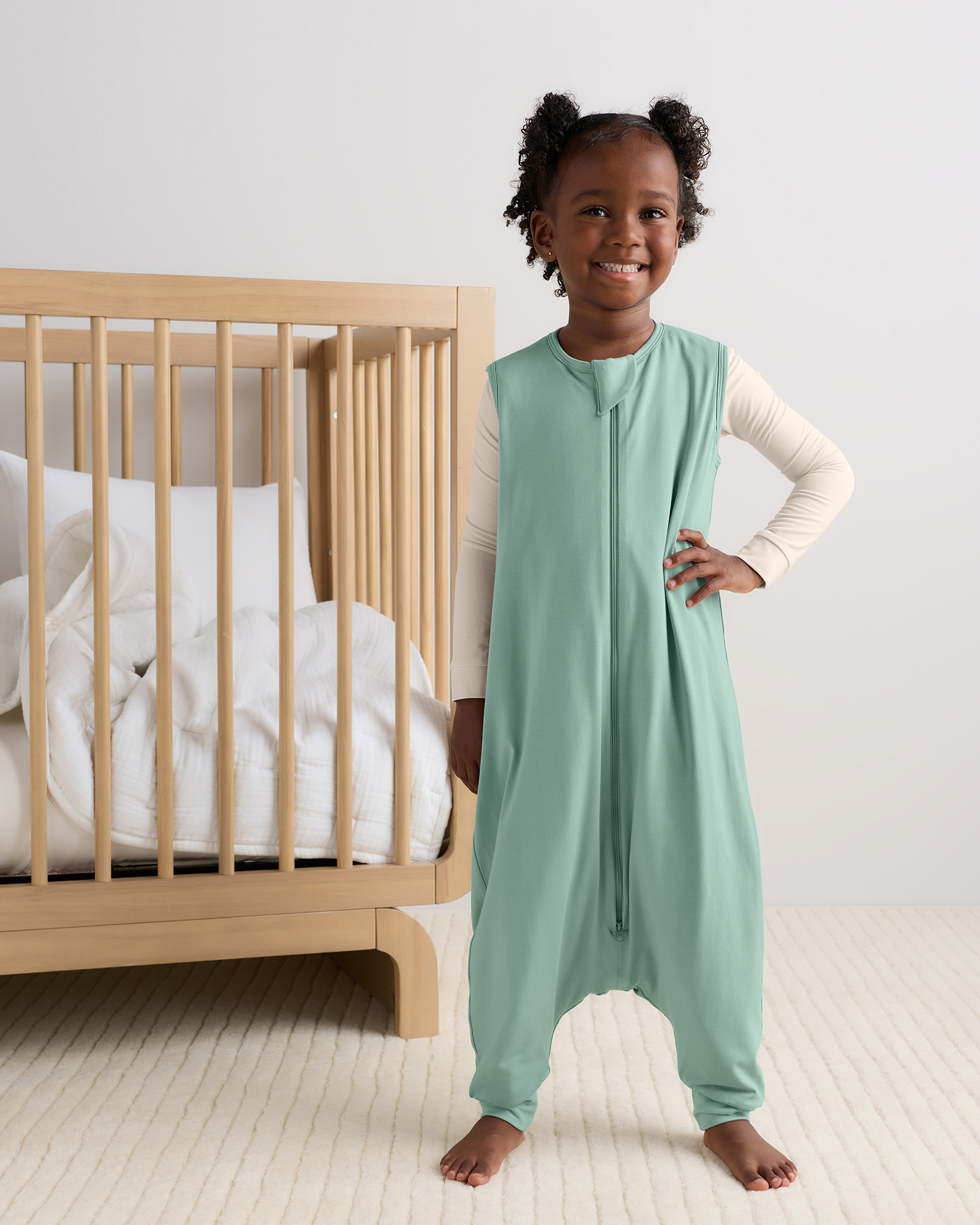 Granite Green Bamboo Sleep Bag Walker 1.5 TOG