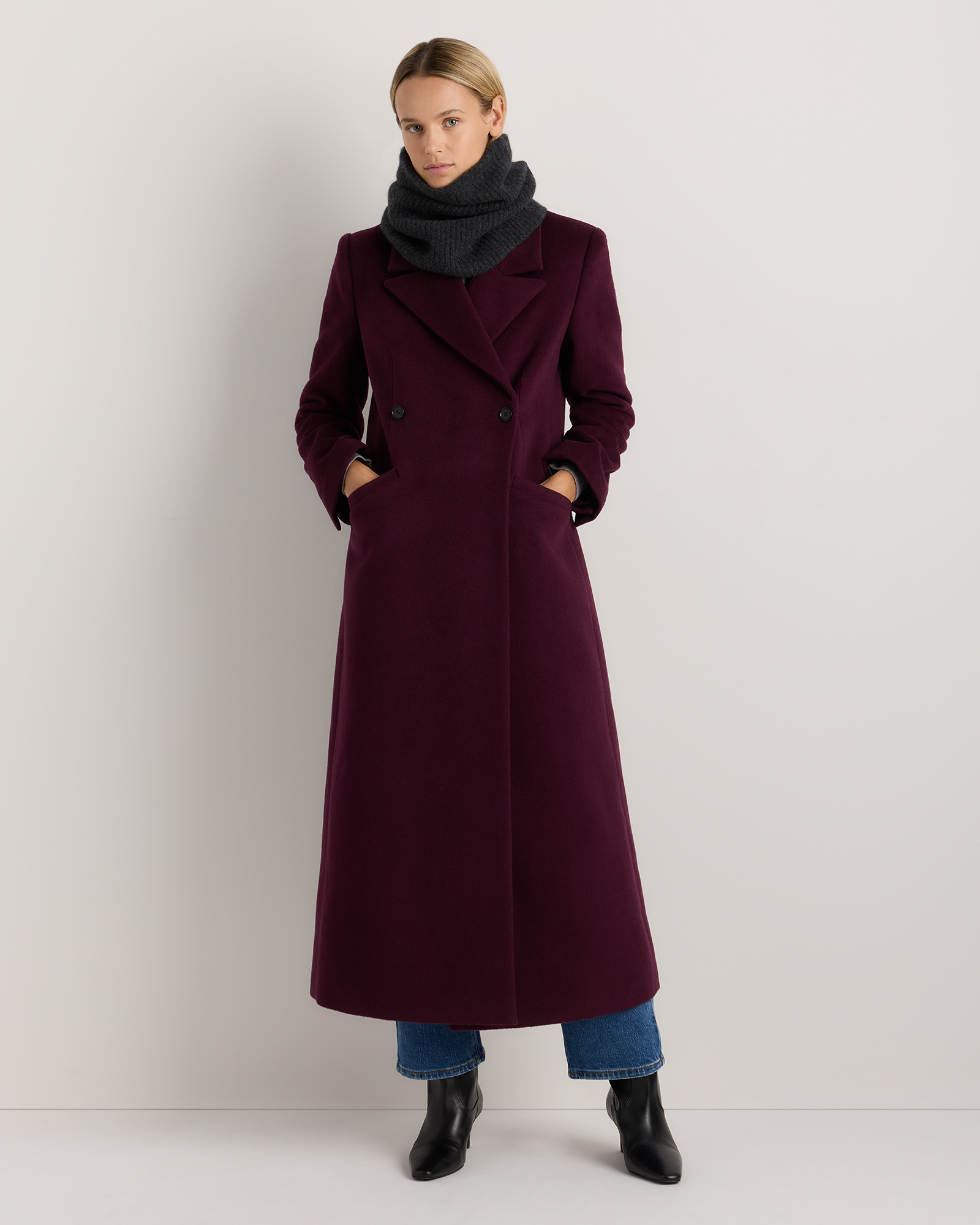 Mongolian Cashmere Snood - thumbnail 4
