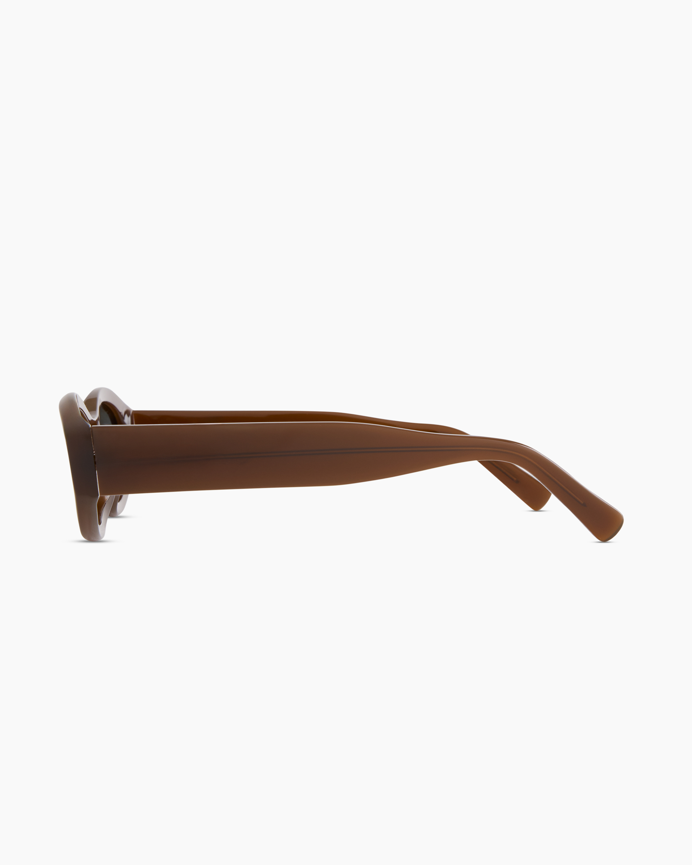Milan Polarized Acetate Sunglasses Milan Polarized Acetate Sunglasses in Espresso with Grey lens main image 2